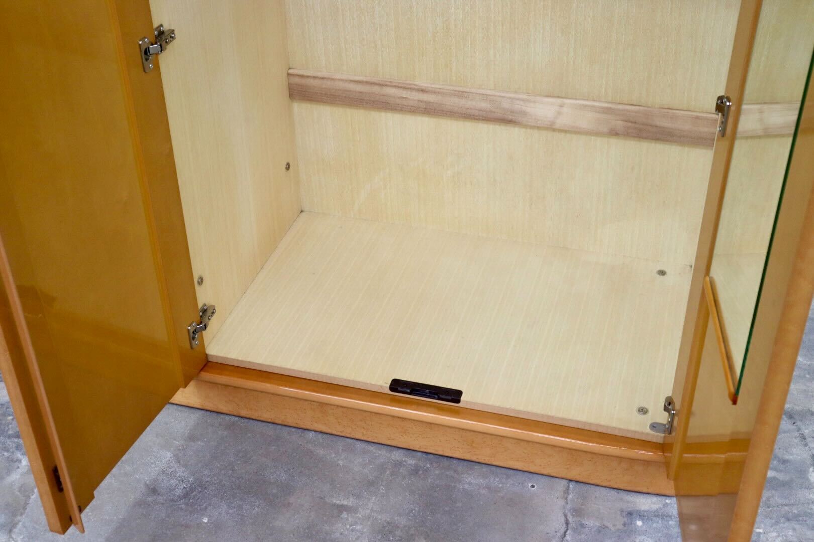GMIK365B○松岡家具 シャンドール 最高級 ワードローブ 洋服タンス クローゼット バーズアイメープル 府中家具 桐 IDC大塚家具 約55万