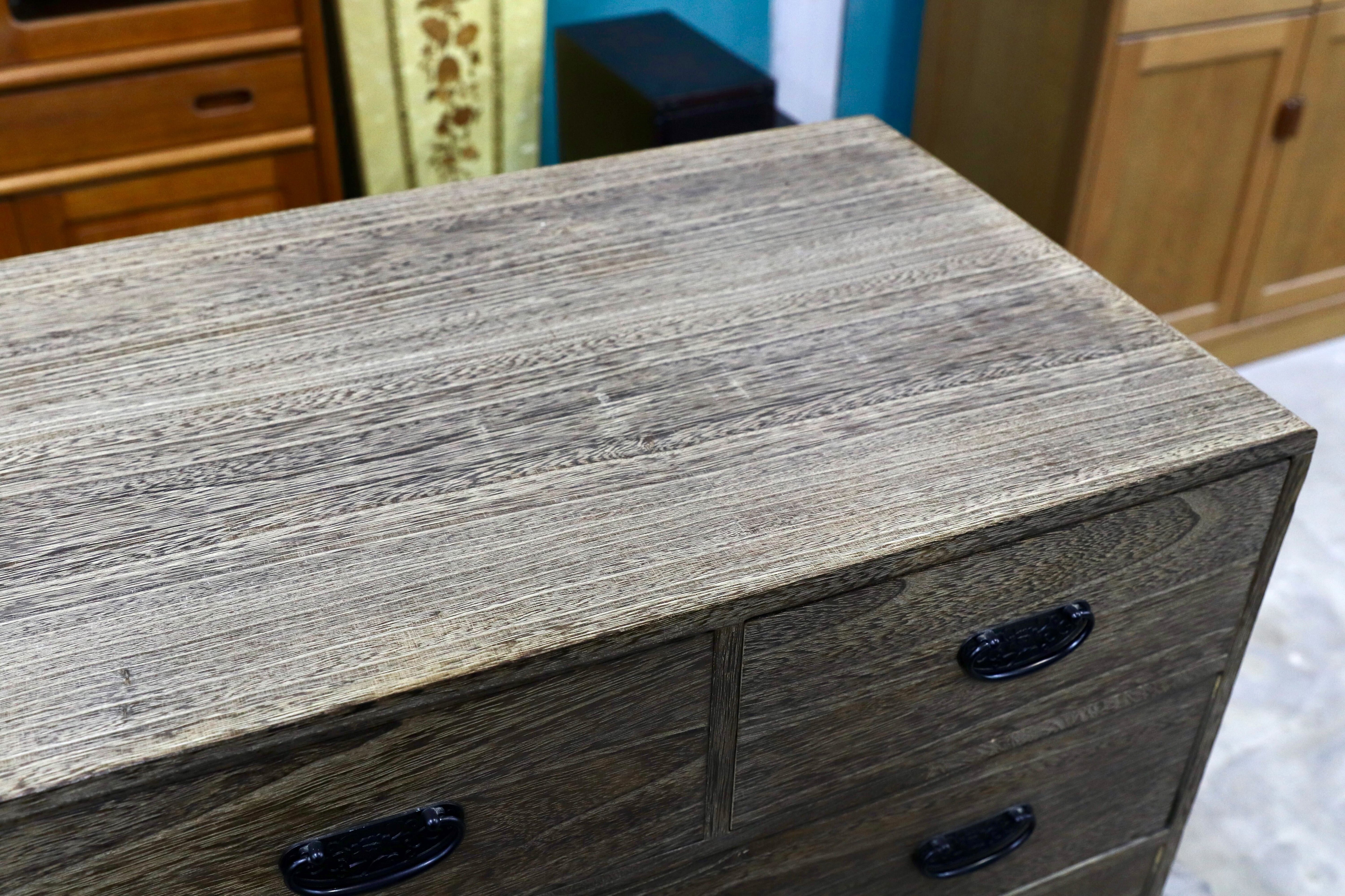 GMIH228○高塚桐材商店 箪笥 整理箪笥 引き出し収納 和家具 レトロ 和モダン タンス チェスト アンティーク