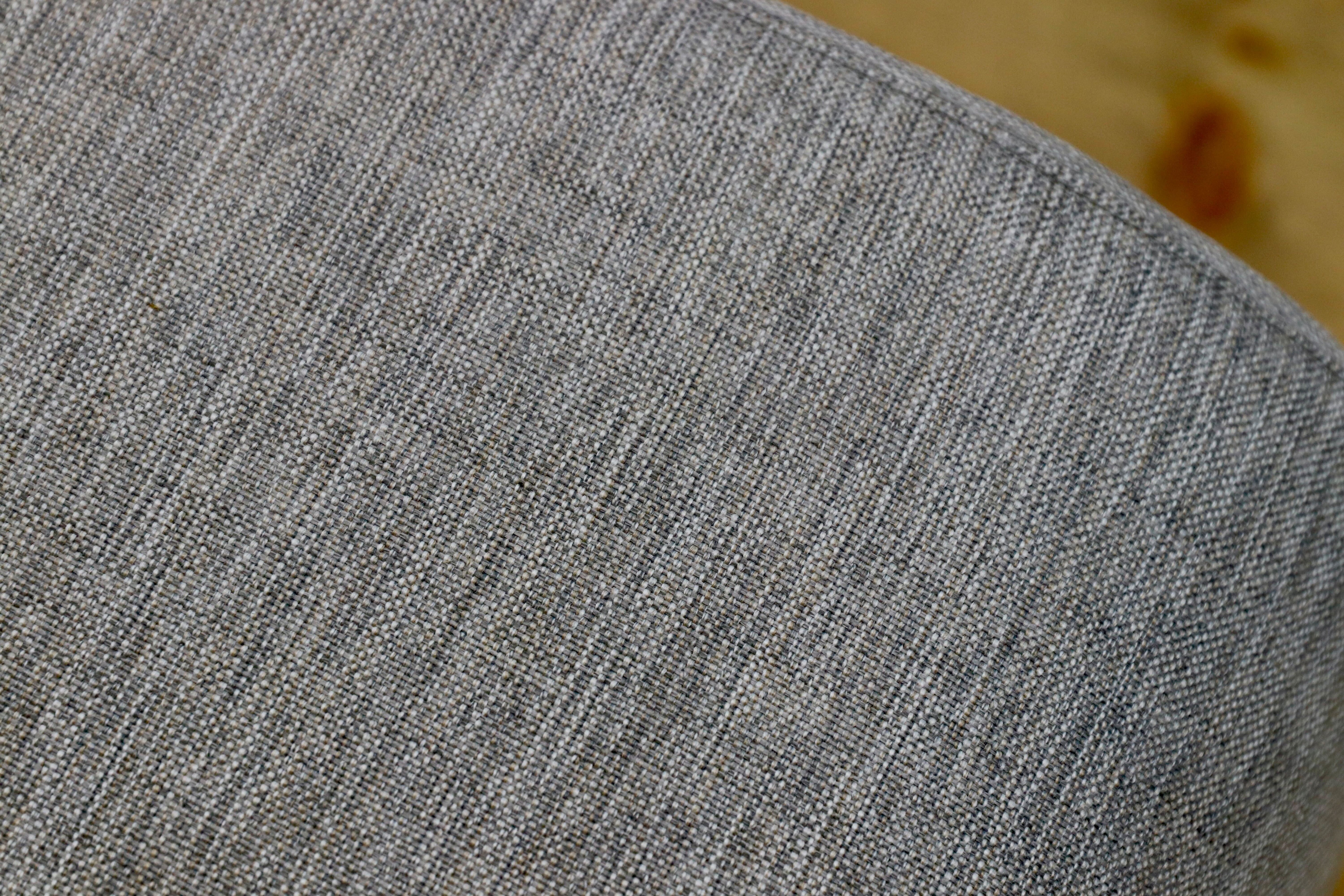 GMHO107○ligne roset / リーンロゼ ROSETOPIUM ロゼオピューム パフ オットマン スツール ファブリック 新規張替え済み 定価約20万