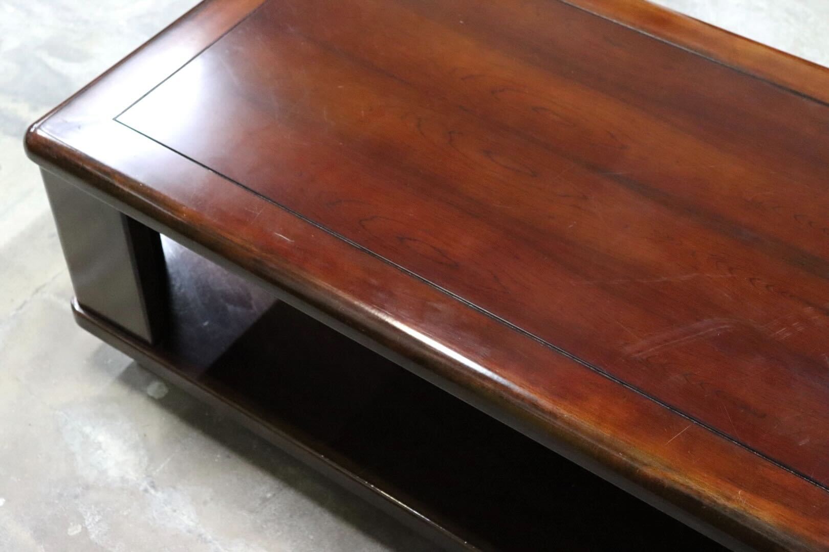 GMIK557A○karimoku / カリモク センターテーブル ローテーブル コーヒーテーブル 応接 ヴィンテージ オールドカリモク 国産家具