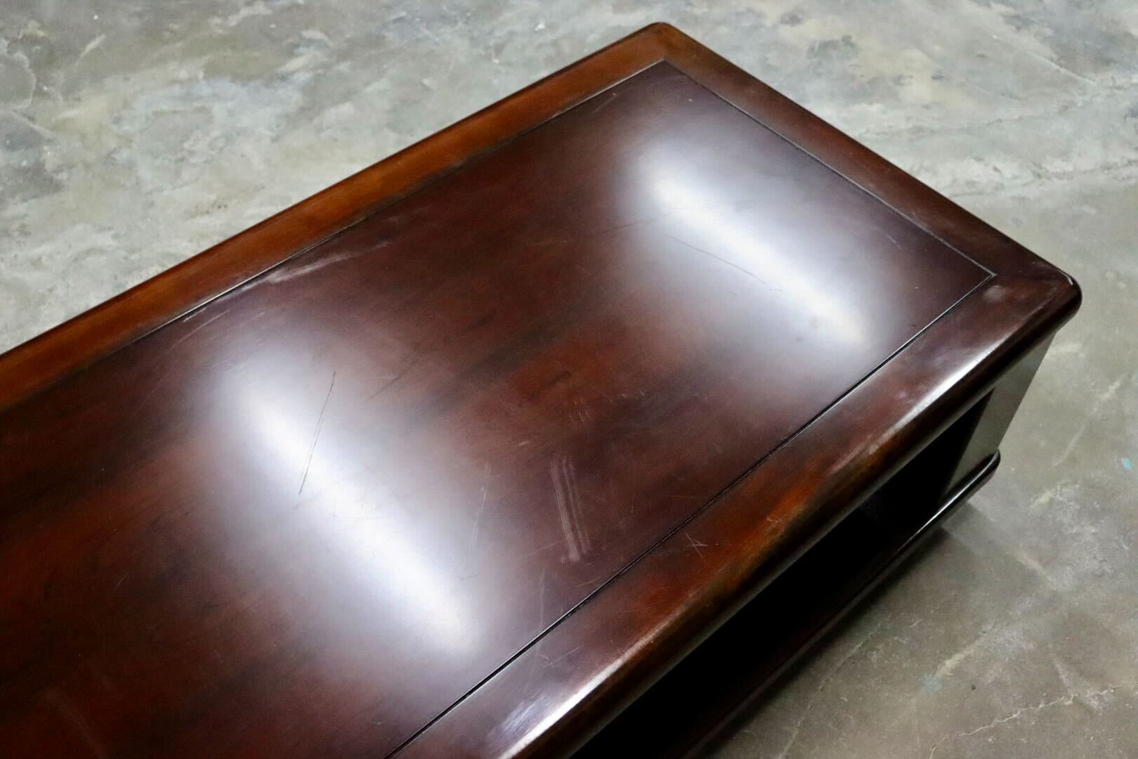 GMIK557A○karimoku / カリモク センターテーブル ローテーブル コーヒーテーブル 応接 ヴィンテージ オールドカリモク 国産家具