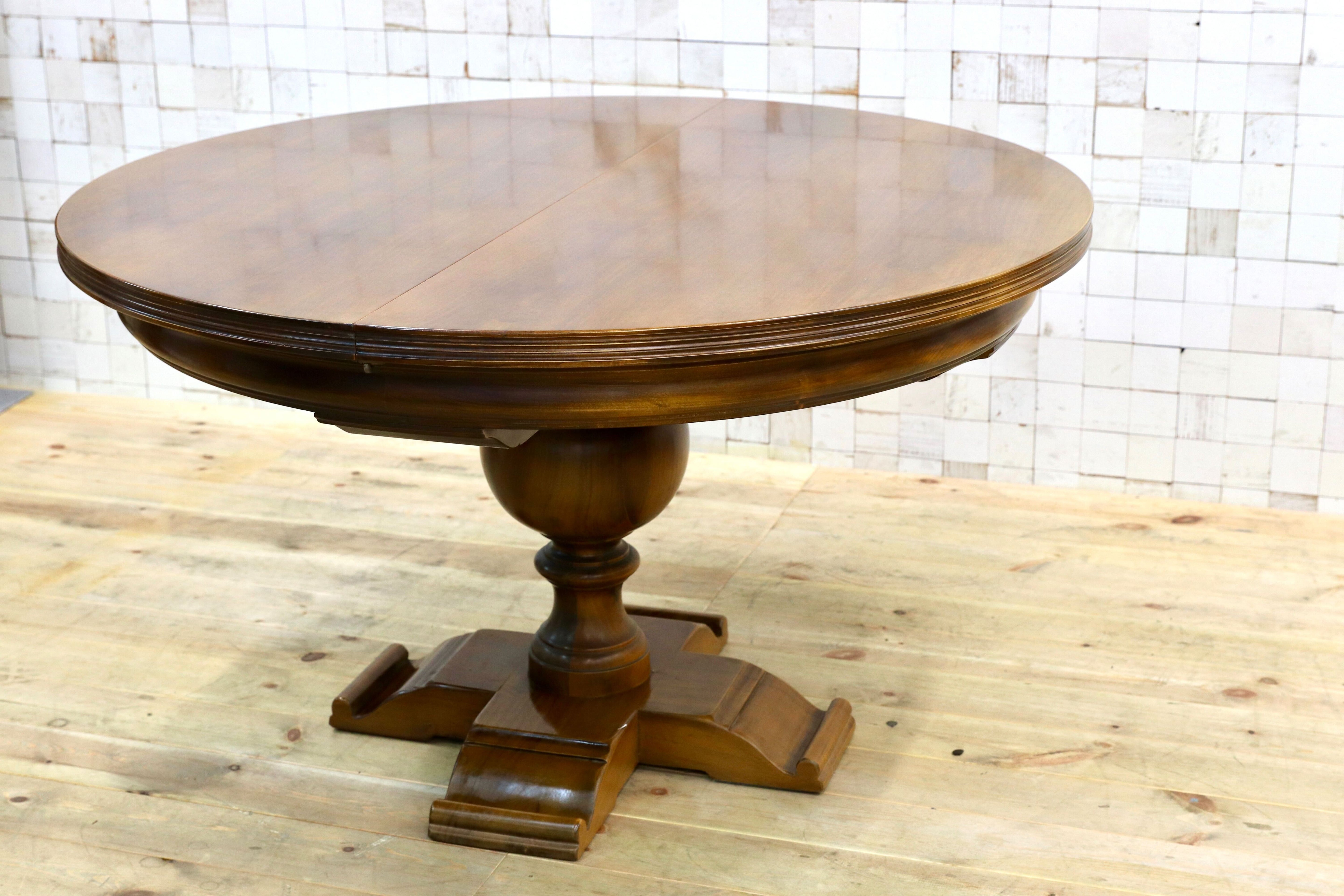 GMIS48○VARO.S.A. VALENTI / バロッサバレンティ スペイン最高峰 エクステンション式 ダイニングテーブル IDC大塚家具 クラシック 約95万