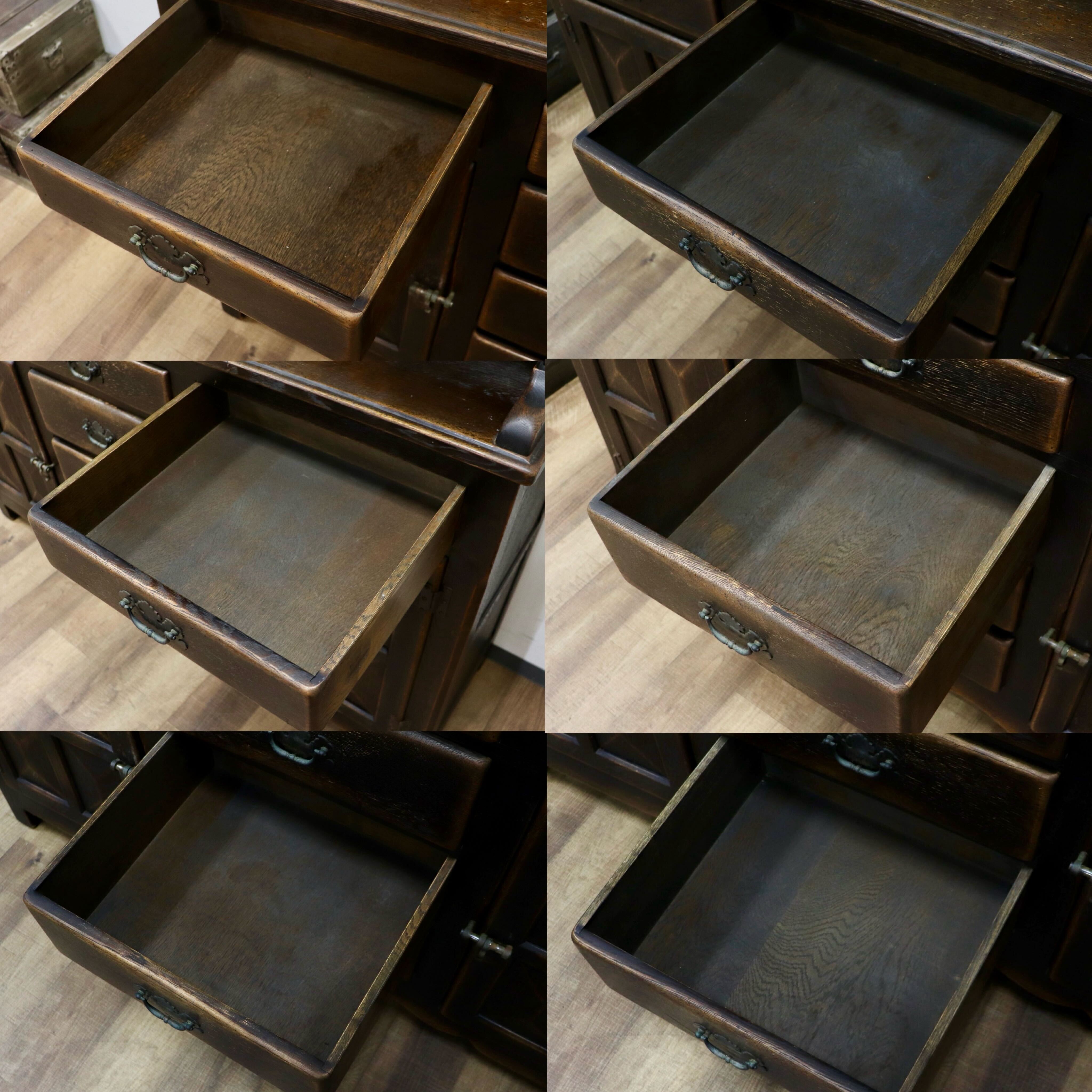 GMHH493○飛騨産業 / HIDA PROVINCIAL プロヴィンシャル カップボード 食器棚 リビングボード オーク無垢材 最高級 クラシカル 約133万