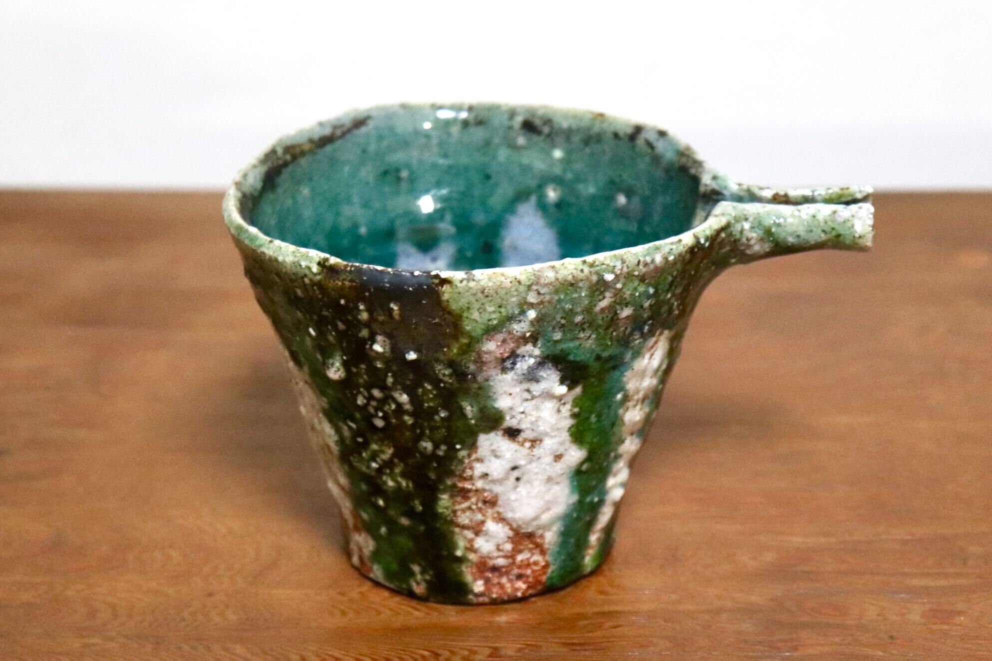 GMIO456C○千代市陶房 清水万佐年 丹波焼 片口 陶器 丹波篠山 伝統工芸 未使用