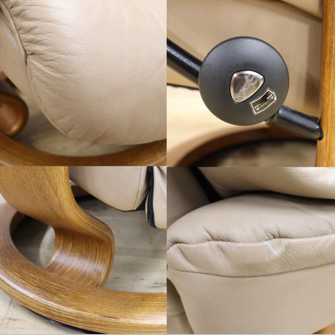 GMIK797A○EKORNES / エコーネス RENO ストレスレス レノ L パーソナルチェア リクライニングチェア 本革 北欧 ノルウェー