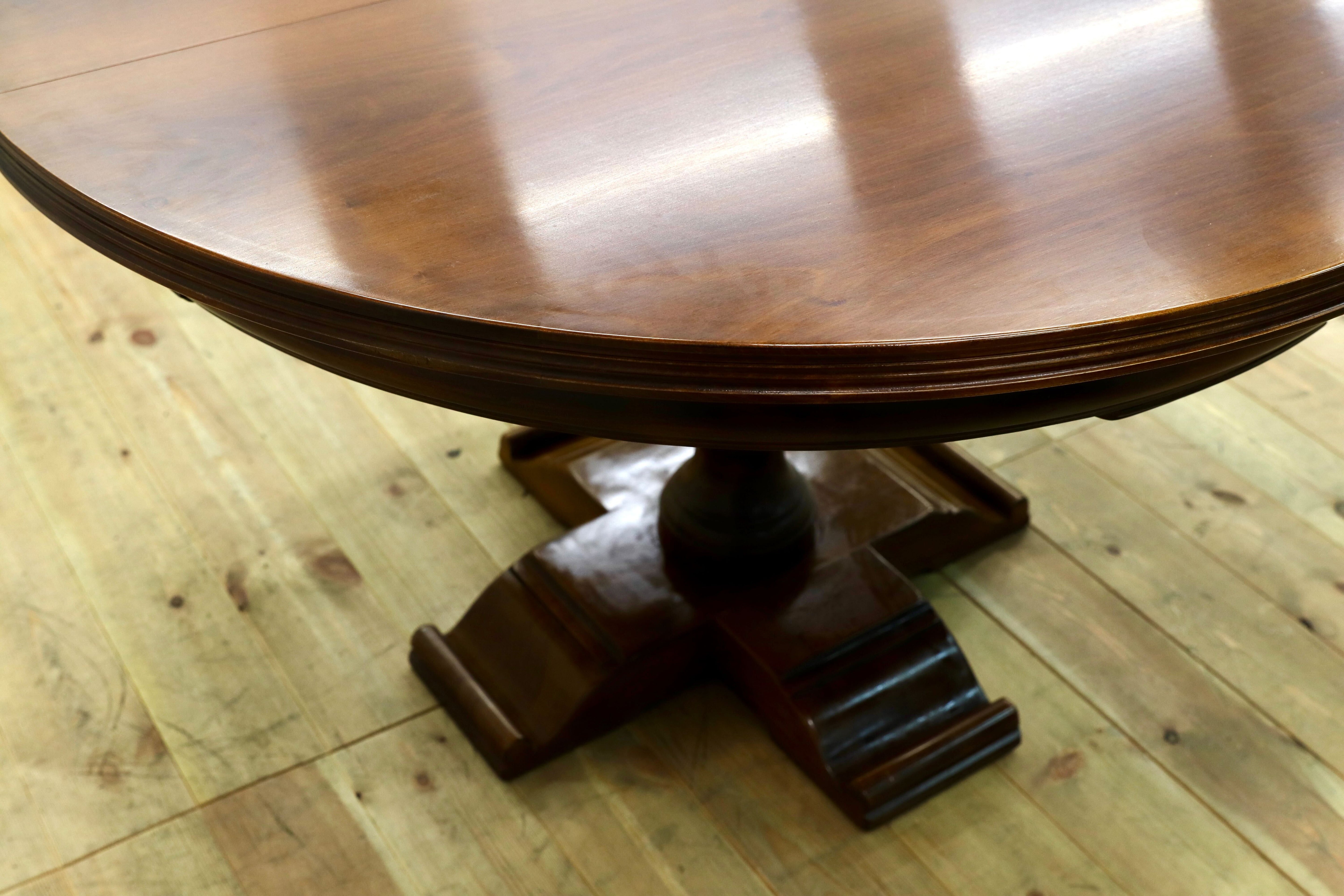 GMIS48○VARO.S.A. VALENTI / バロッサバレンティ スペイン最高峰 エクステンション式 ダイニングテーブル IDC大塚家具 クラシック 約95万