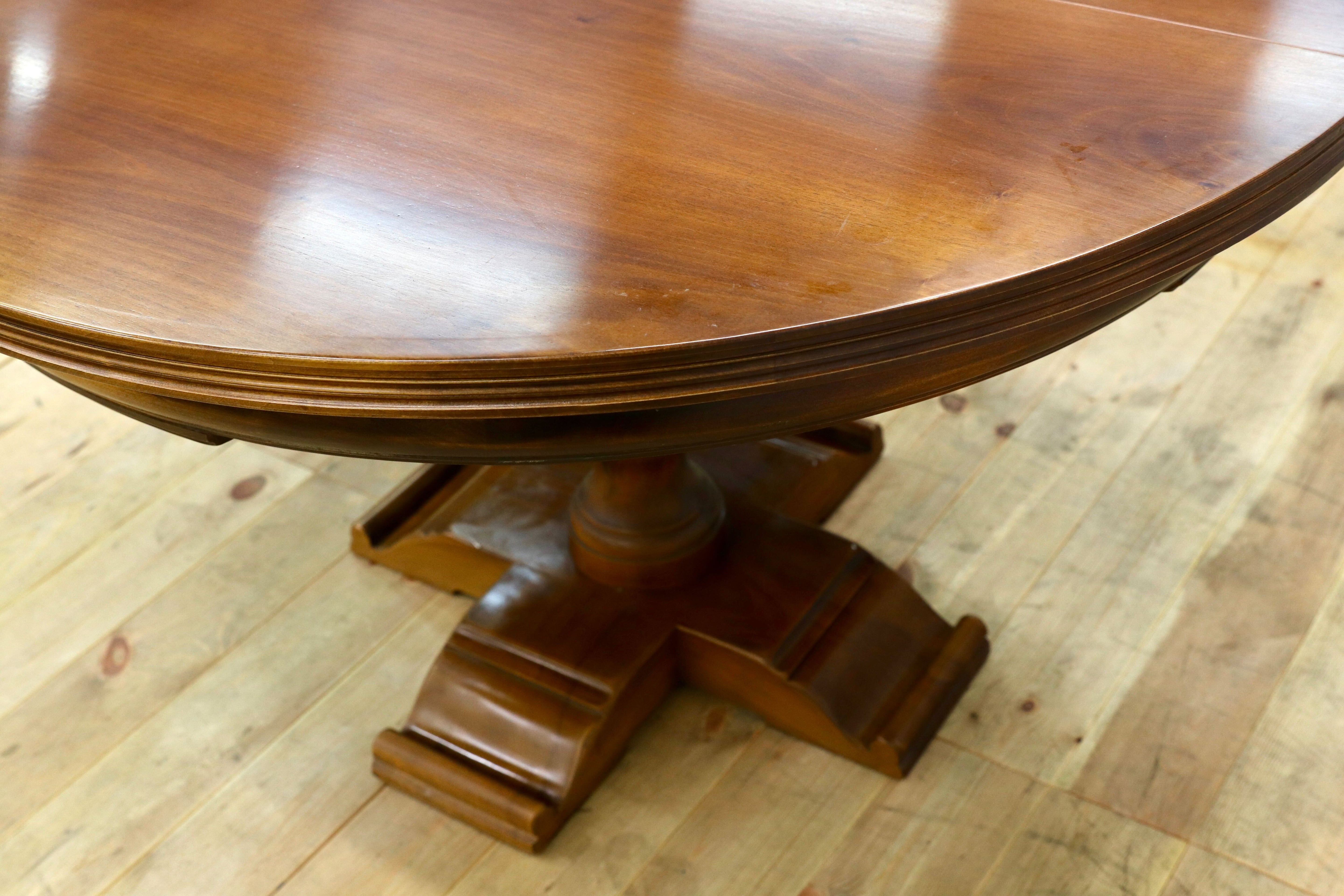 GMIS48○VARO.S.A. VALENTI / バロッサバレンティ スペイン最高峰 エクステンション式 ダイニングテーブル IDC大塚家具 クラシック 約95万