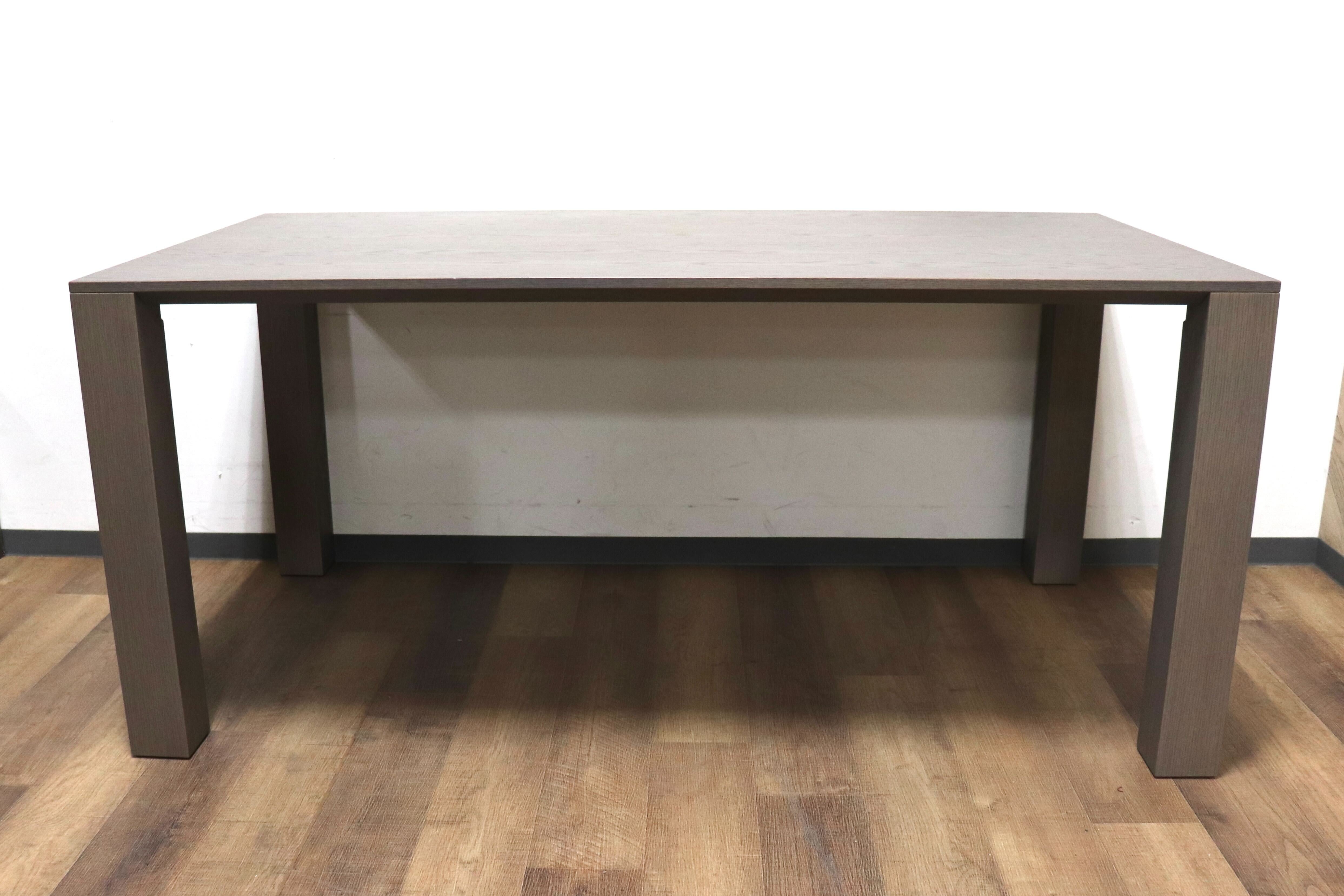 GMHN136○arfrex / アルフレックス AURORA アウロラ ダイニングテーブル 食卓テーブル グレイオーク モダン シンプル 定価約26万 展示品