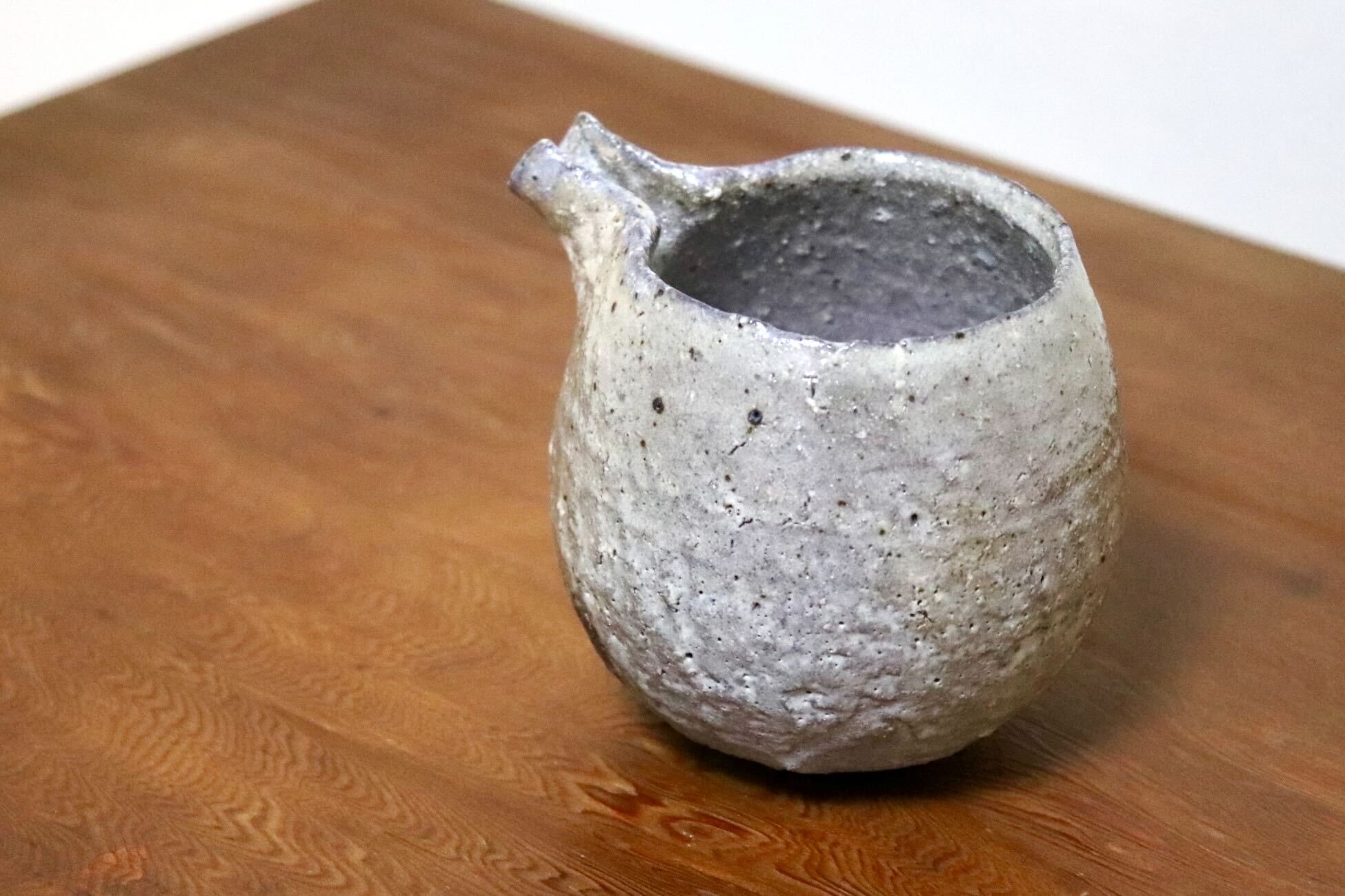 GMIO456D○千代市陶房 清水万佐年 丹波焼 片口 陶器 丹波篠山 伝統工芸 未使用