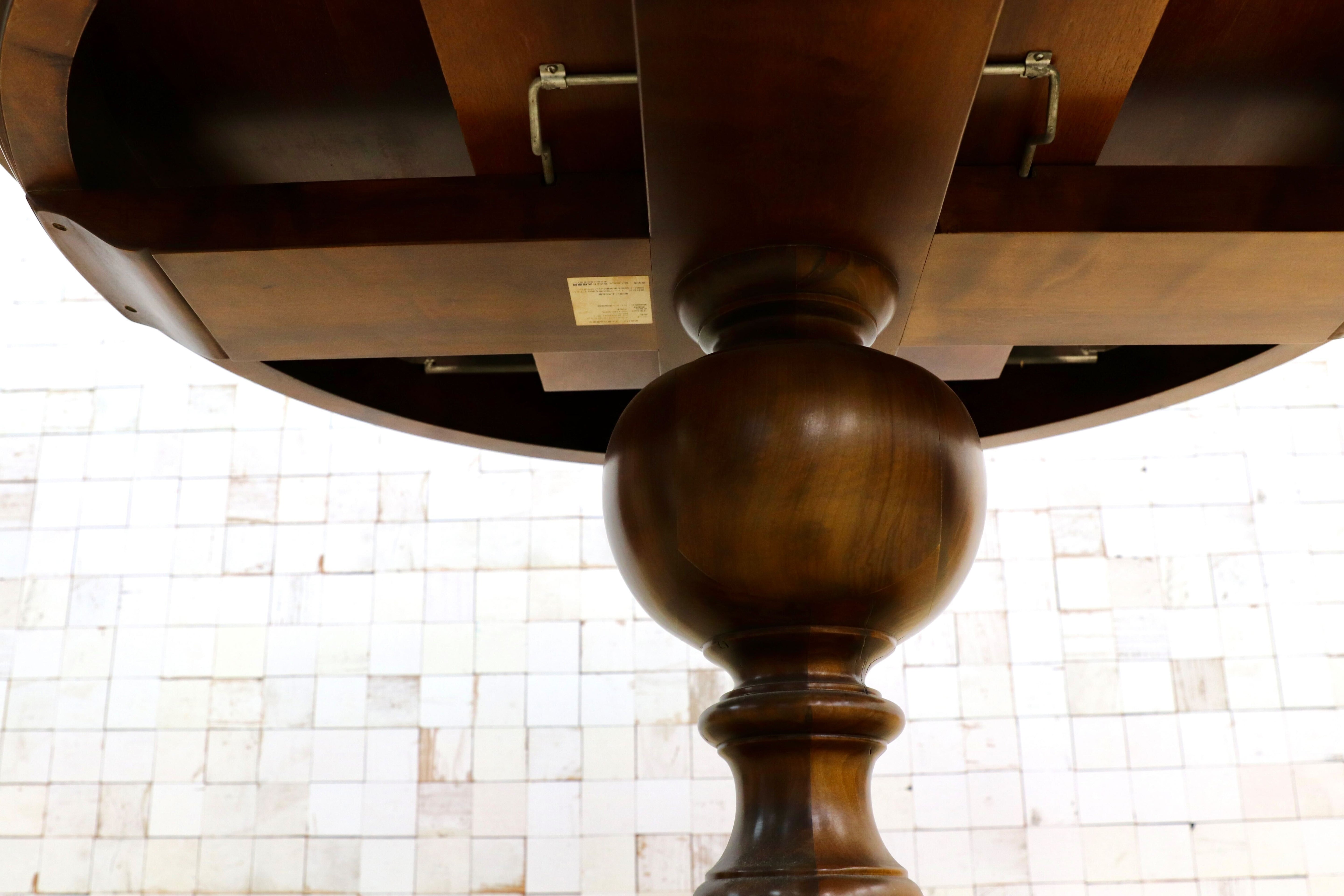 GMIS48○VARO.S.A. VALENTI / バロッサバレンティ スペイン最高峰 エクステンション式 ダイニングテーブル IDC大塚家具 クラシック 約95万