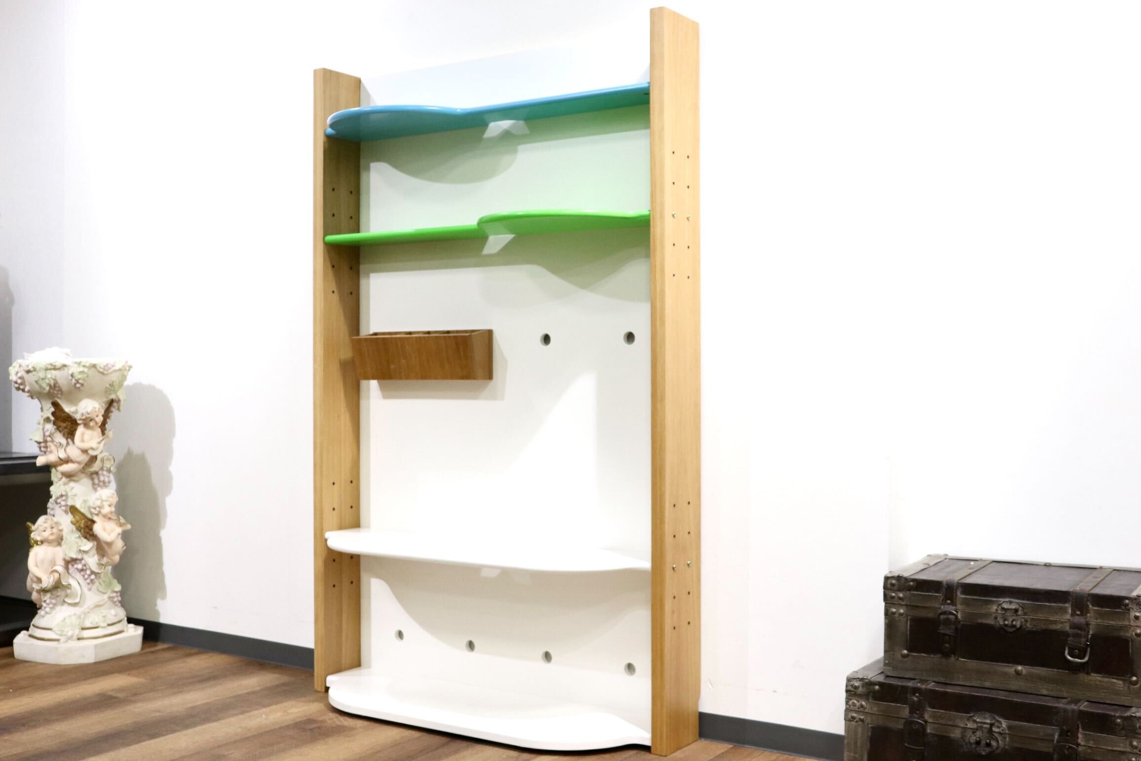 GMHN300A○MARGINAL / マージナル LKS-02 LUCE SHELF シェルフ ラック 飾り棚 什器 子供部屋 ホワイト ナチュラル 北欧スタイル 在庫品