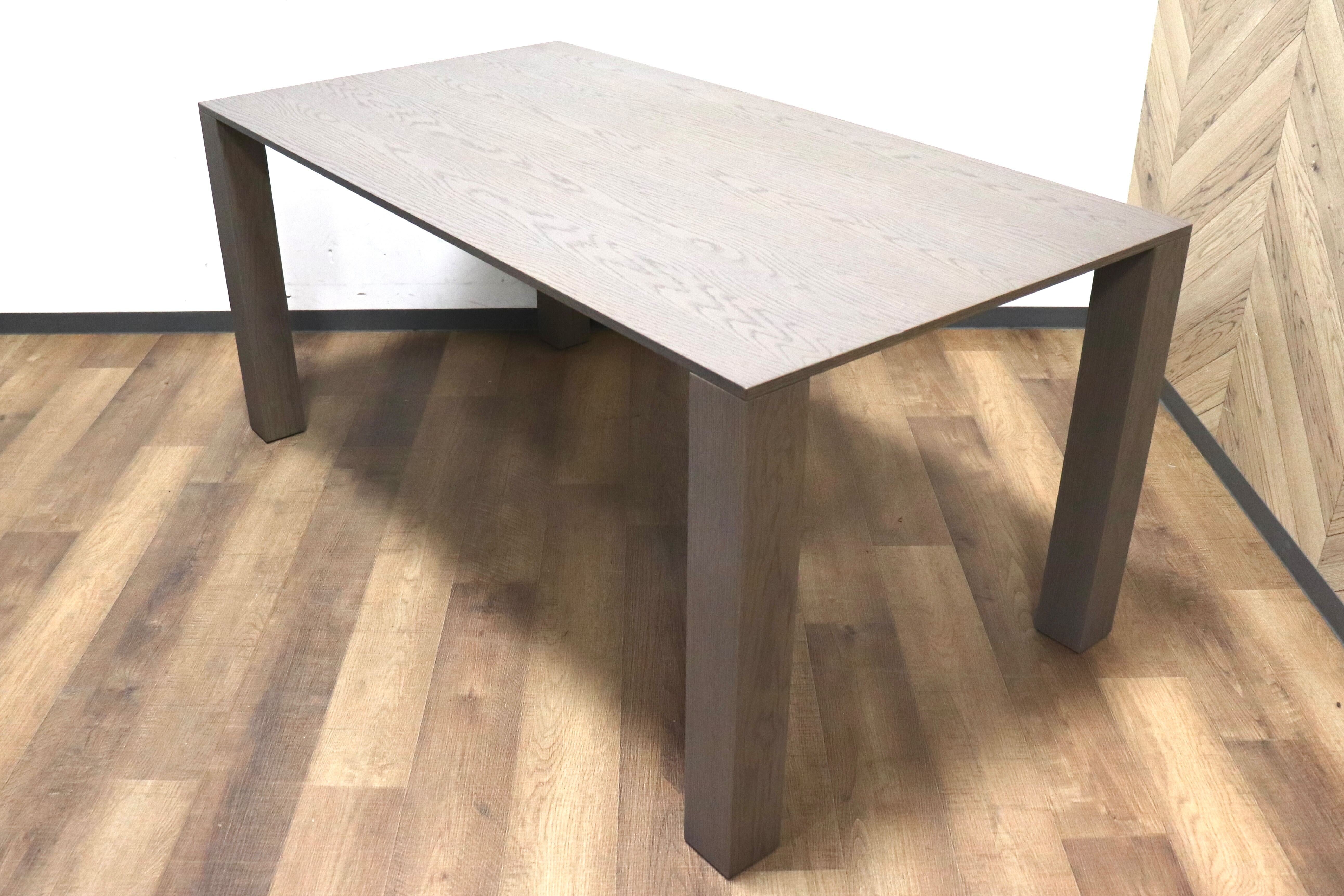 GMHN136○arfrex / アルフレックス AURORA アウロラ ダイニングテーブル 食卓テーブル グレイオーク モダン シンプル 定価約26万 展示品