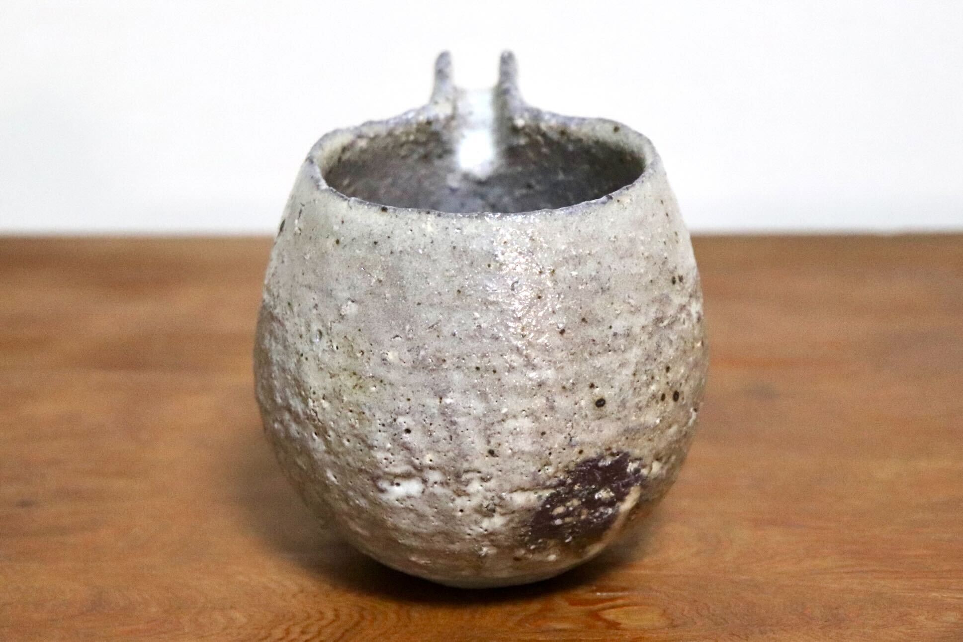 GMIO456D○千代市陶房 清水万佐年 丹波焼 片口 陶器 丹波篠山 伝統工芸 未使用