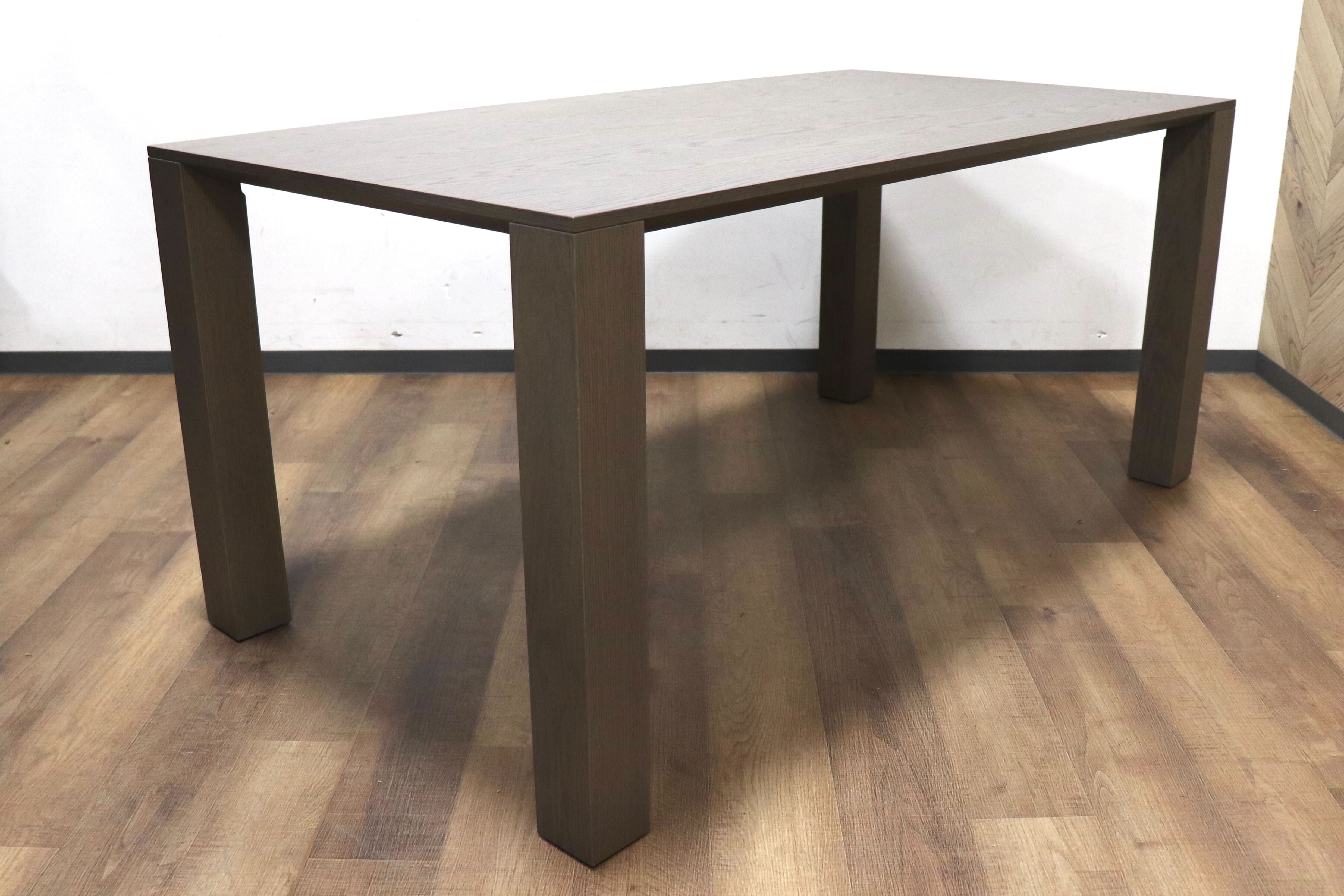 GMHN136○arfrex / アルフレックス AURORA アウロラ ダイニングテーブル 食卓テーブル グレイオーク モダン シンプル 定価約26万 展示品