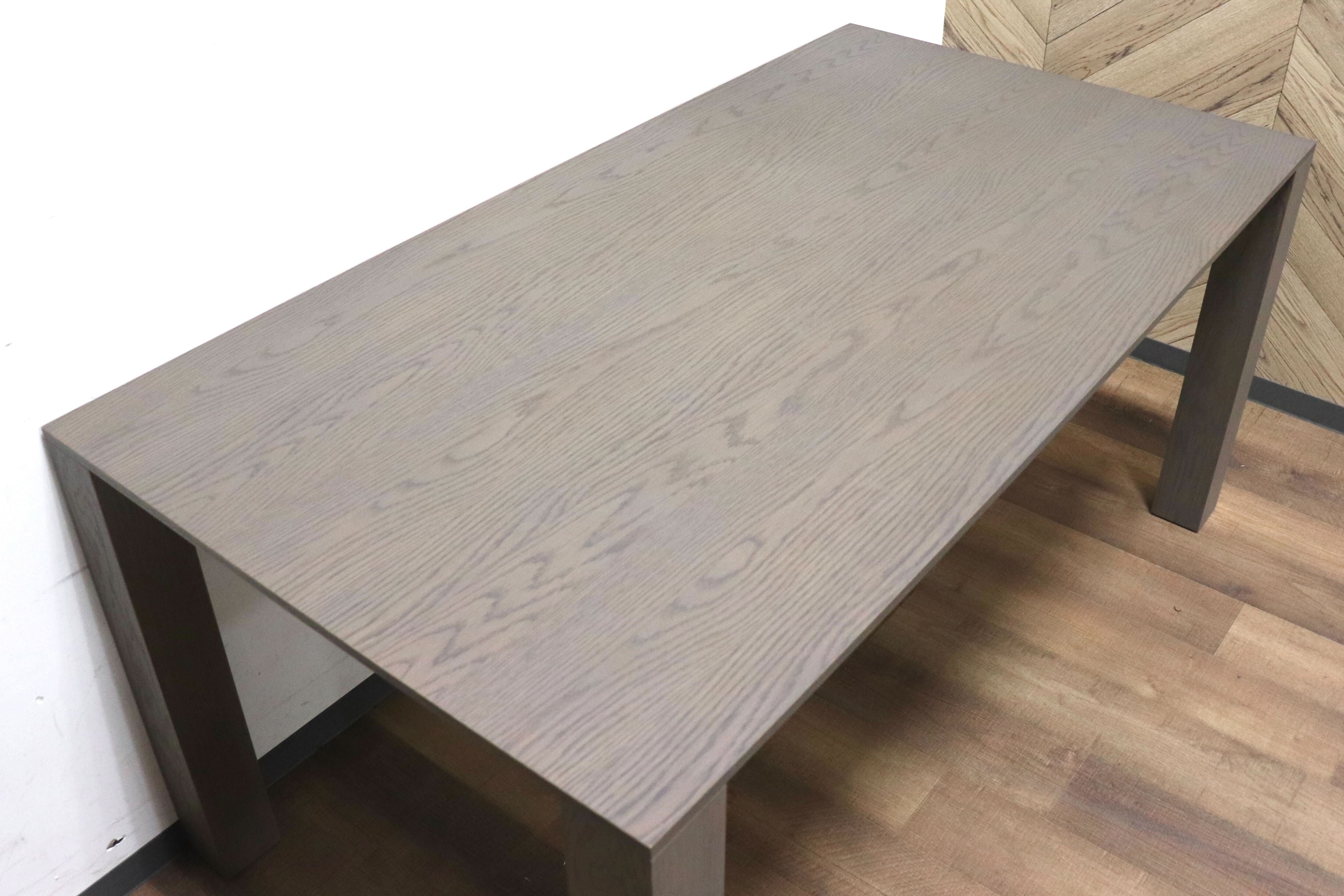 GMHN136○arfrex / アルフレックス AURORA アウロラ ダイニングテーブル 食卓テーブル グレイオーク モダン シンプル 定価約26万 展示品