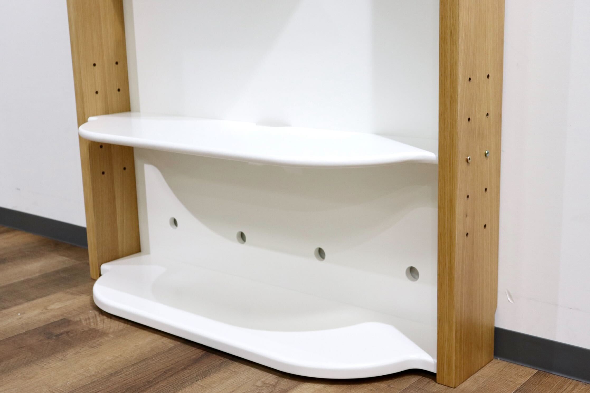 GMHN300A○MARGINAL / マージナル LKS-02 LUCE SHELF シェルフ ラック 飾り棚 什器 子供部屋 ホワイト ナチュラル 北欧スタイル 在庫品