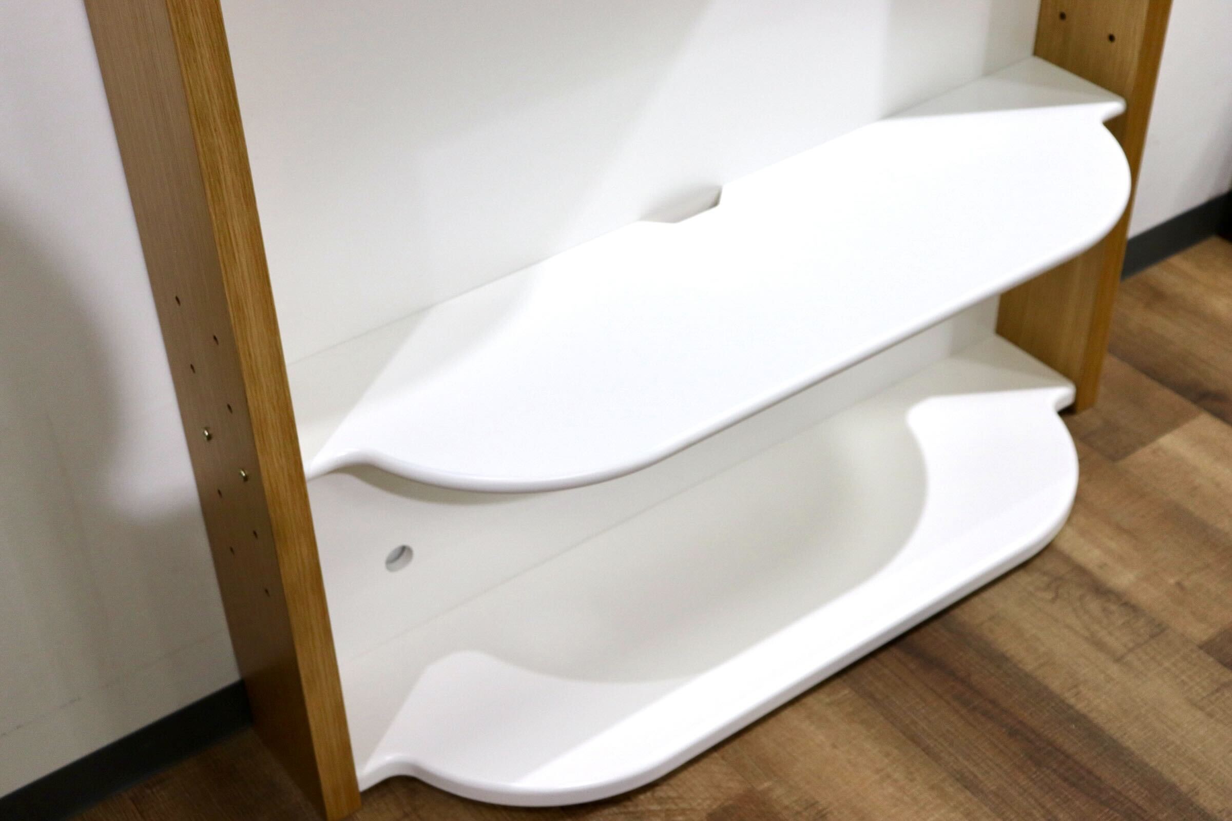 GMHN300A○MARGINAL / マージナル LKS-02 LUCE SHELF シェルフ ラック 飾り棚 什器 子供部屋 ホワイト ナチュラル 北欧スタイル 在庫品