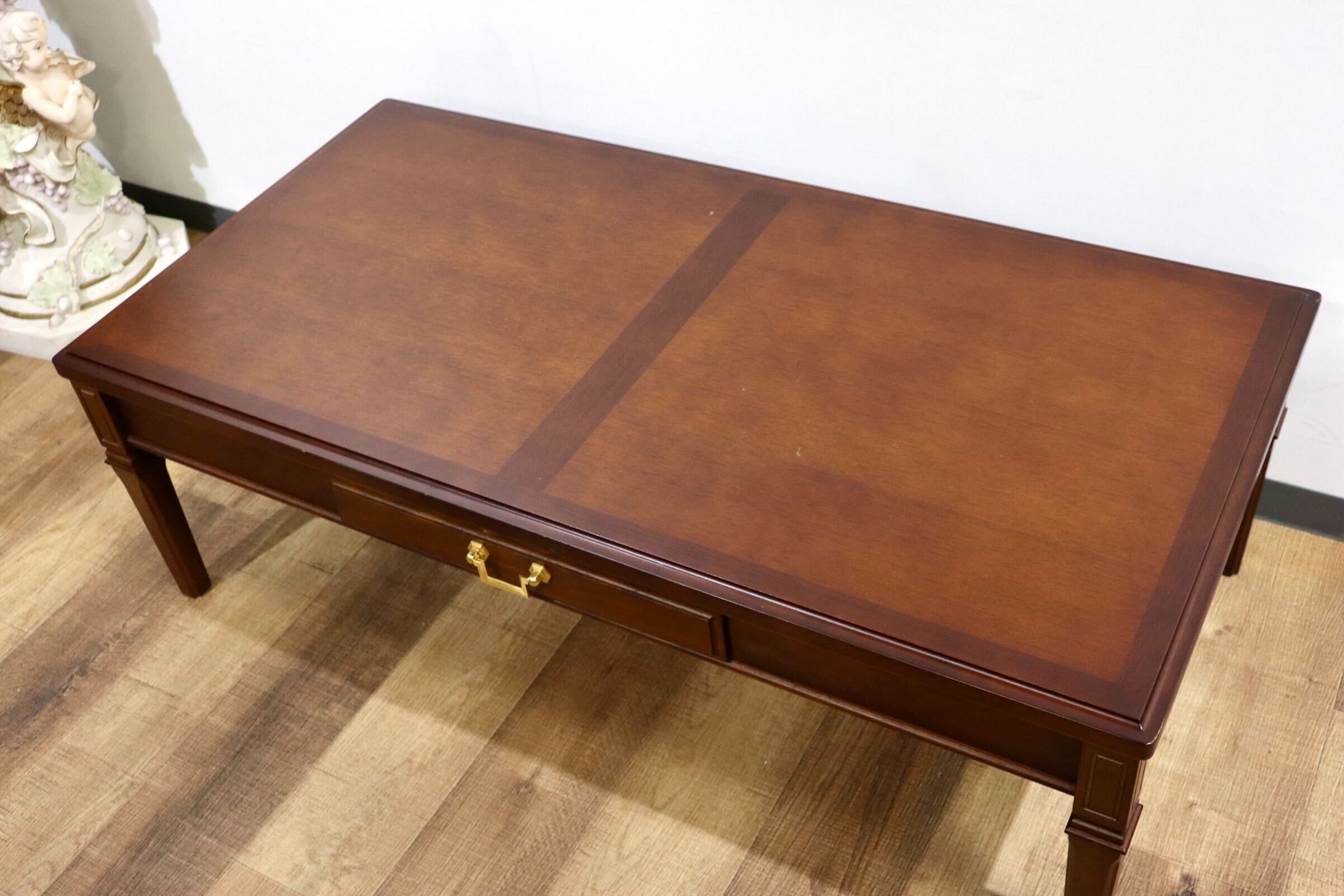 GMHN304○maruni / マルニ 地中海 センターテーブル リビングテーブル コーヒーテーブル クラシック ヨーロピアン 国産家具 定価約12万