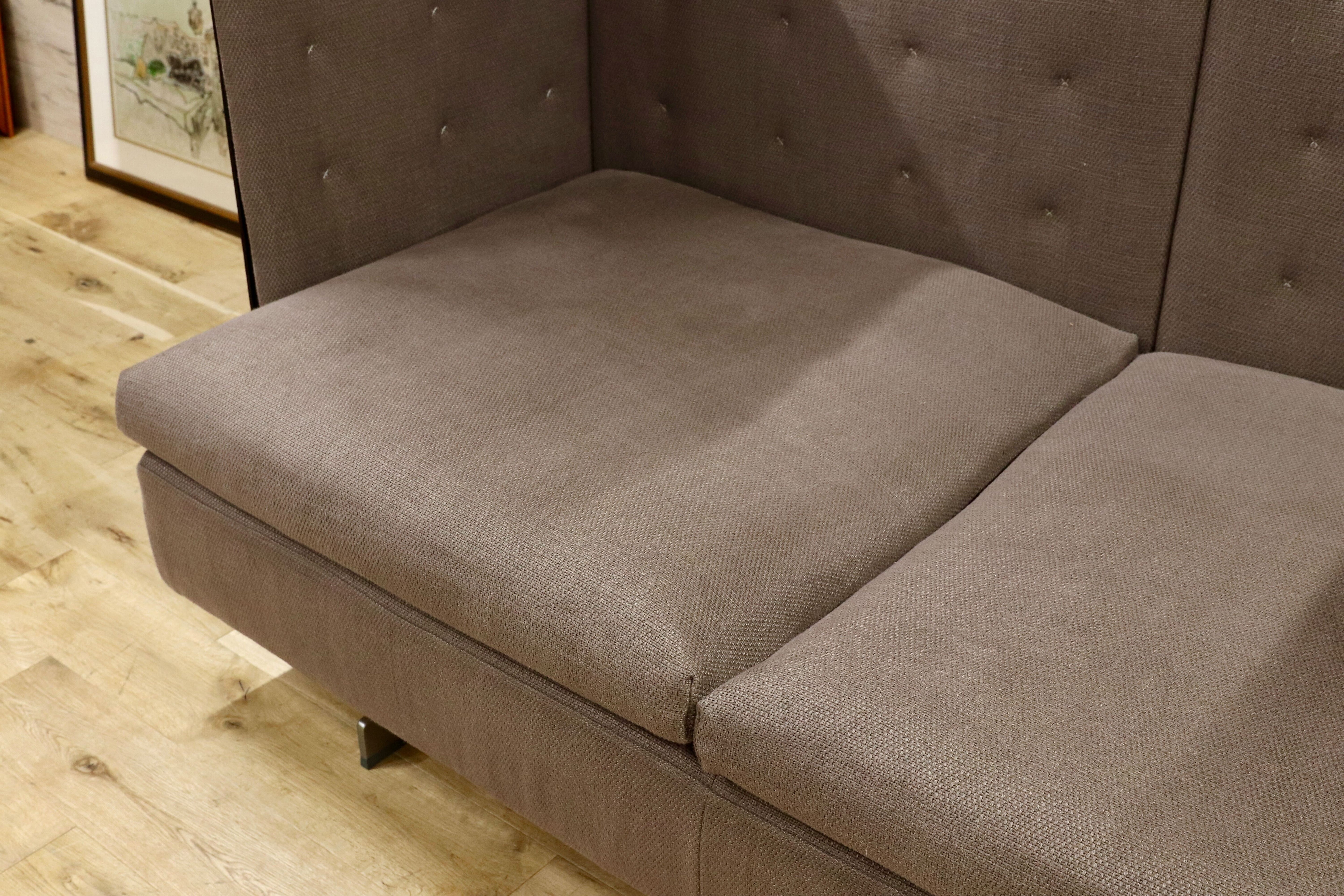 GMHF6○Poltrona Frau / ポルトローナフラウ グラントリノ HB ハバナ 2人掛けソファ ジャン・マリー・マッソー 約291万 ショールーム展示品※発送不可