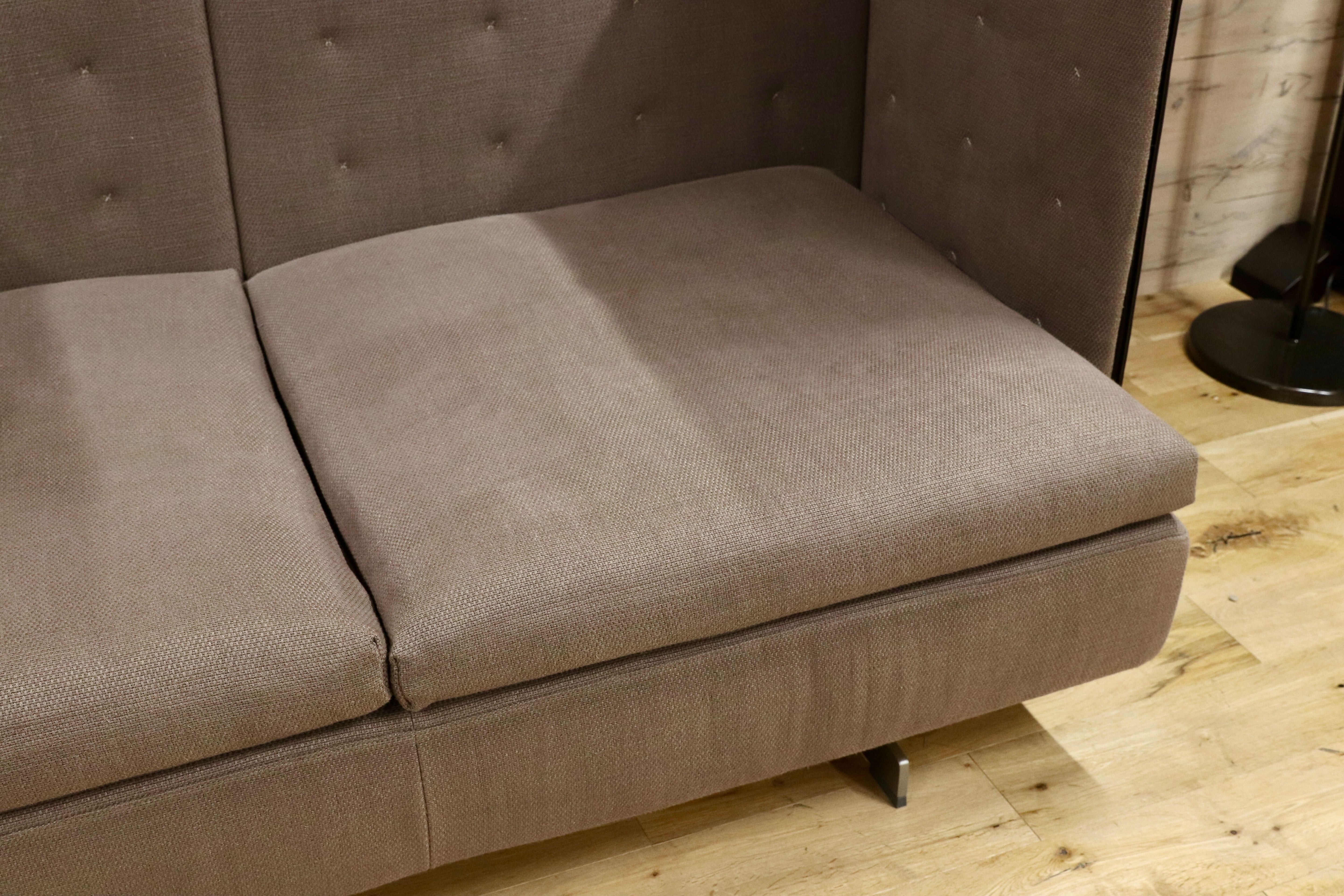 GMHF6○Poltrona Frau / ポルトローナフラウ グラントリノ HB ハバナ 2人掛けソファ ジャン・マリー・マッソー 約291万 ショールーム展示品※発送不可