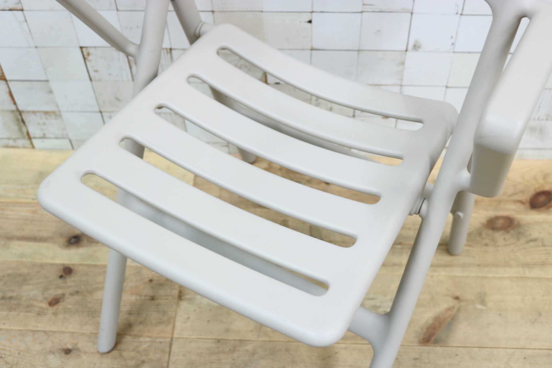 GMIK963○MAGIS / マジス Folding Air-Chair フォールディング エアチェア ガーデンチェア 椅子 アームチェア ジャスパー・モリソン 廃盤品