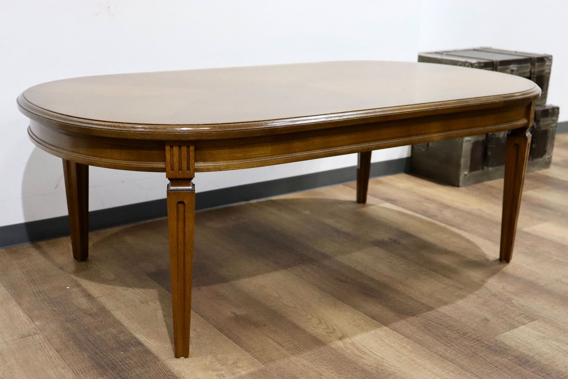 GMHN293○domani / ドマーニ クイーンズライフ TPQ430 リビングテーブル センターテーブル 応接 オーク材 カリモク最高峰 定価約14万