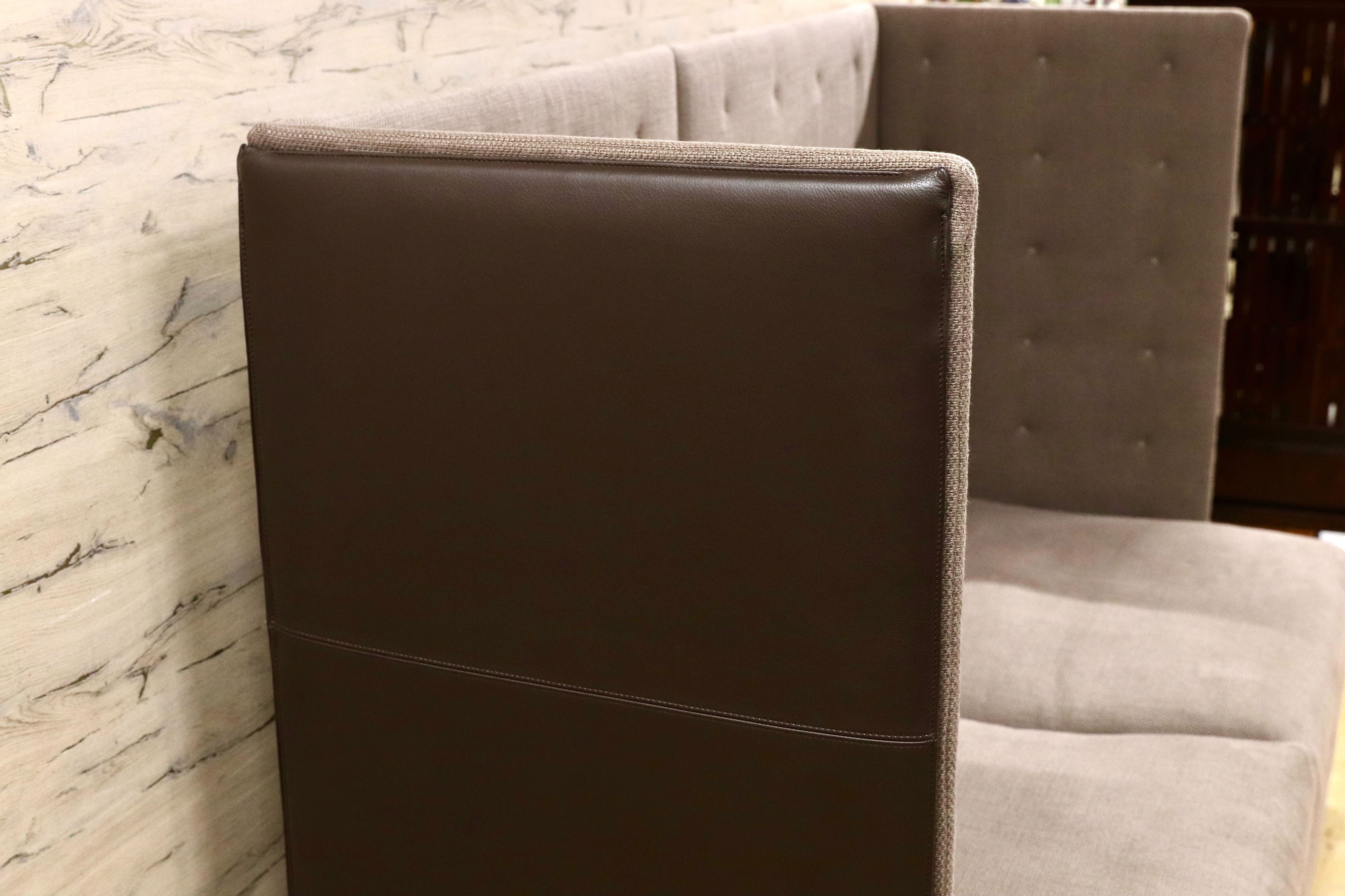 GMHF6○Poltrona Frau / ポルトローナフラウ グラントリノ HB ハバナ 2人掛けソファ ジャン・マリー・マッソー 約291万 ショールーム展示品※発送不可