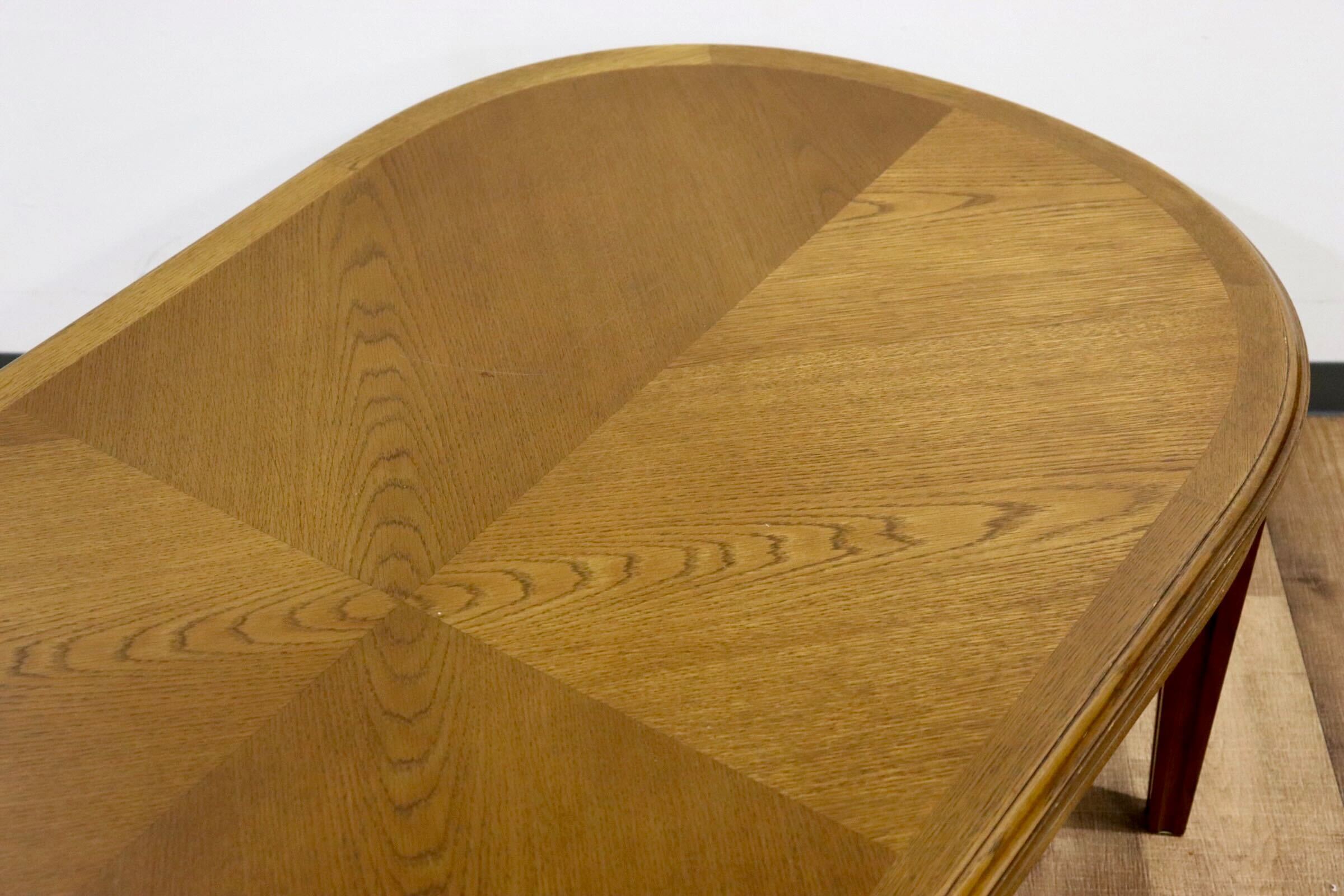 GMHN293○domani / ドマーニ クイーンズライフ TPQ430 リビングテーブル センターテーブル 応接 オーク材 カリモク最高峰 定価約14万