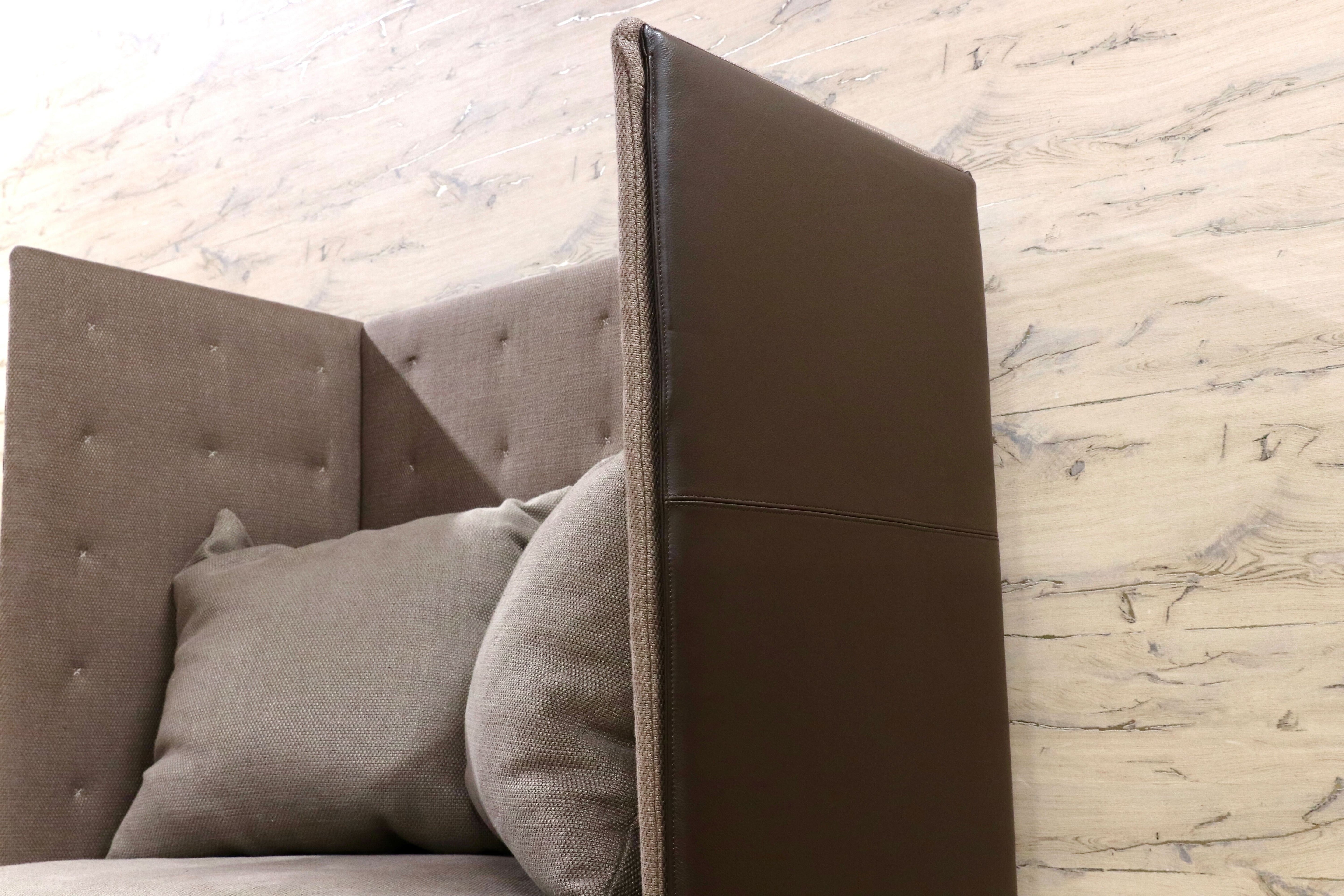 GMHF5○Poltrona Frau / ポルトローナフラウ グラントリノ HB ハバナ 1人掛けソファ ジャン・マリー・マッソー 約132万 ショールーム展示品※発送不可