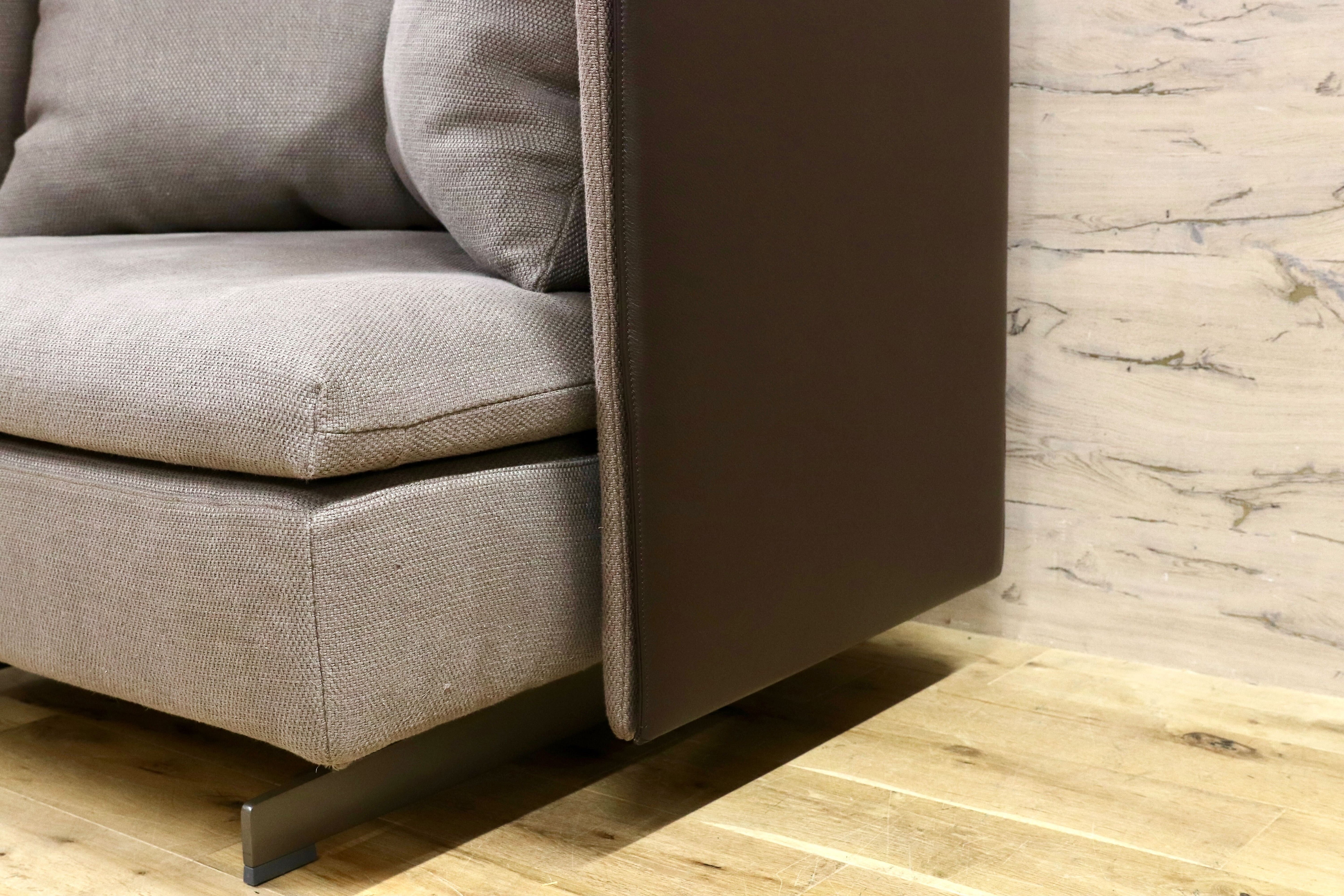 GMHF5○Poltrona Frau / ポルトローナフラウ グラントリノ HB ハバナ 1人掛けソファ ジャン・マリー・マッソー 約132万 ショールーム展示品※発送不可