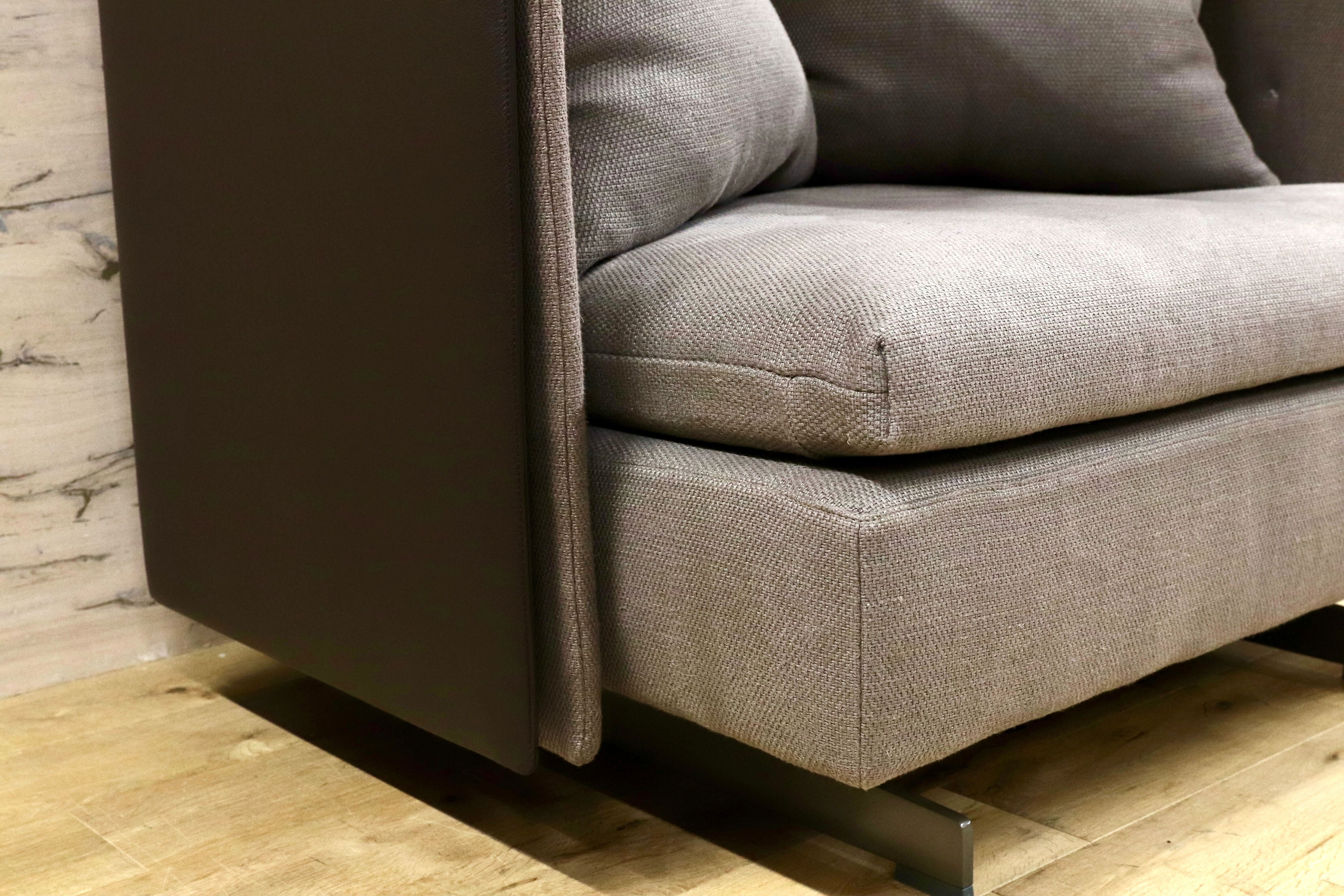 GMHF5○Poltrona Frau / ポルトローナフラウ グラントリノ HB ハバナ 1人掛けソファ ジャン・マリー・マッソー 約132万 ショールーム展示品※発送不可