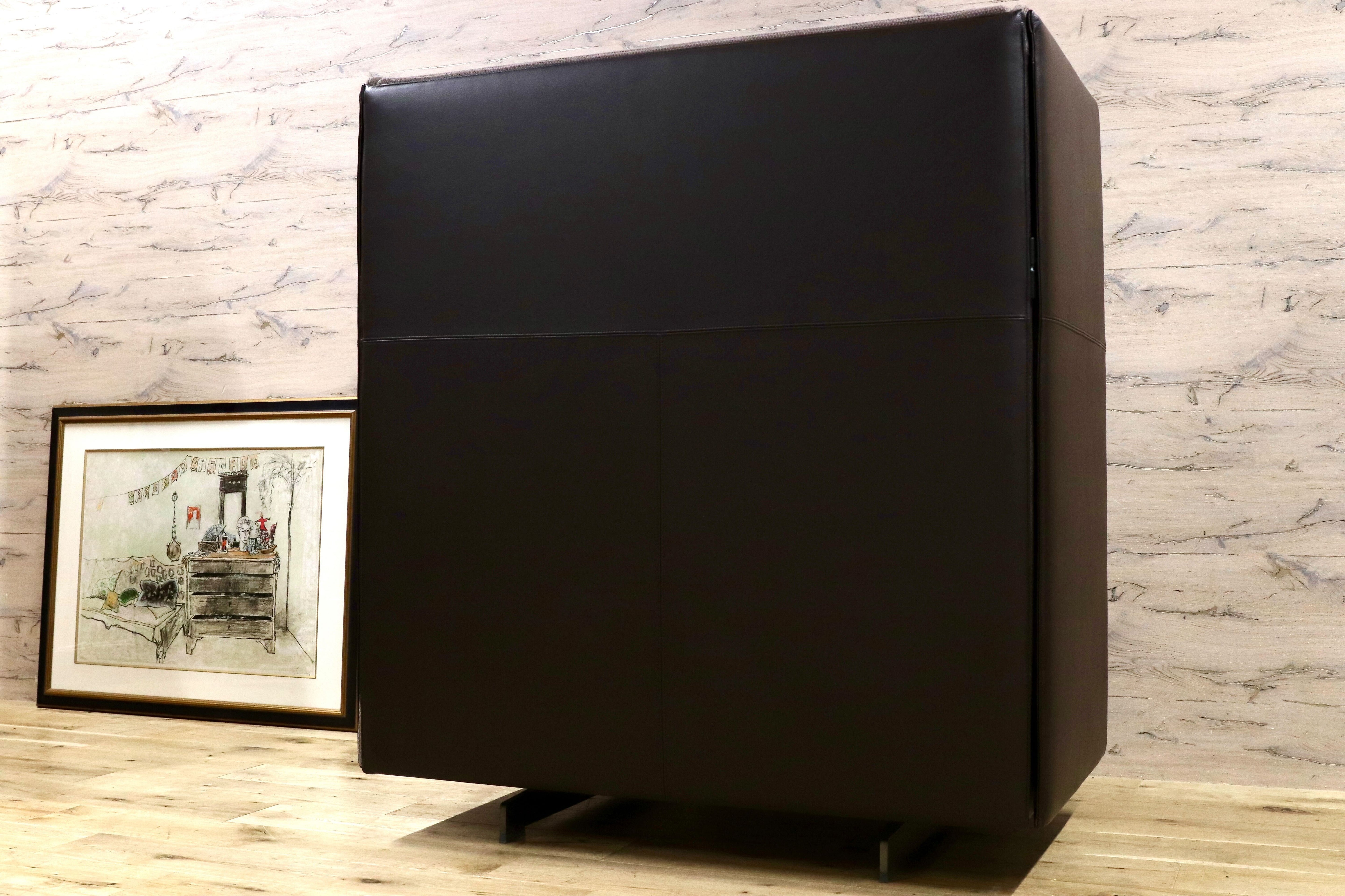 GMHF5○Poltrona Frau / ポルトローナフラウ グラントリノ HB ハバナ 1人掛けソファ ジャン・マリー・マッソー 約132万 ショールーム展示品※発送不可