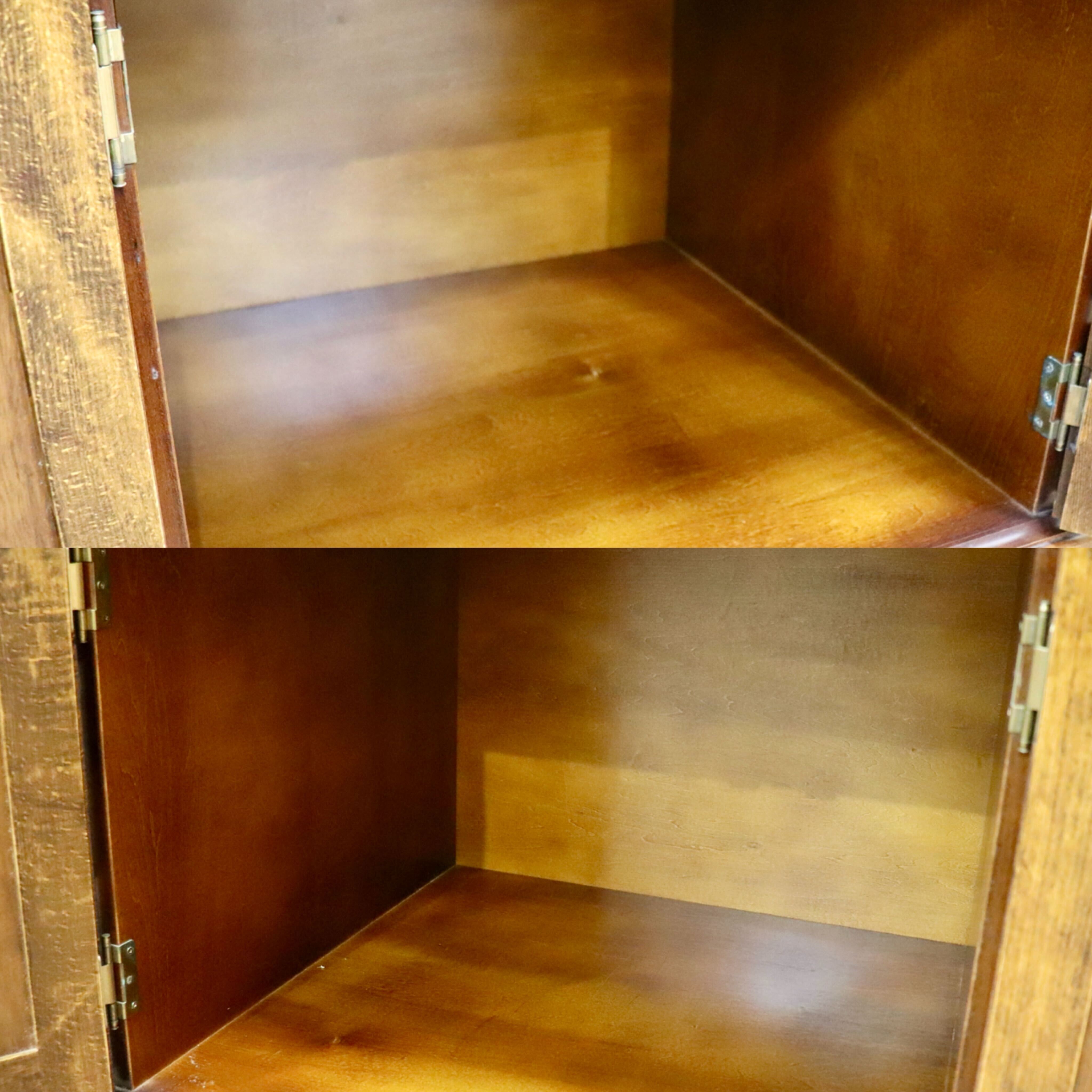 GMHH504○karimoku / カリモク コロニアル キャビネット 飾り棚 食器棚 キッチンボード リビング収納棚 書棚 水屋 カップボード 国産家具