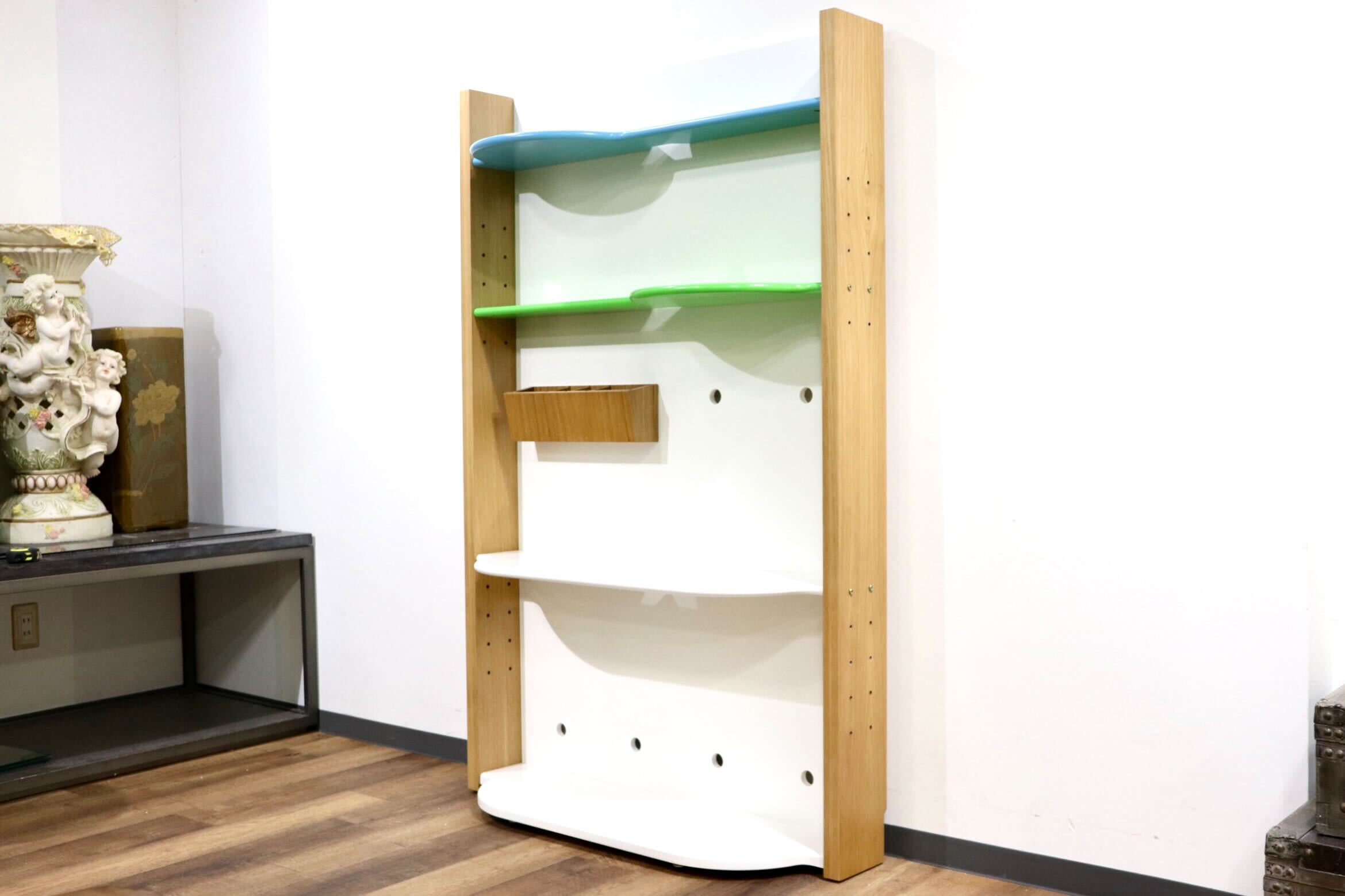 GMHN300B○MARGINAL / マージナル LKS-02 LUCE SHELF シェルフ ラック 飾り棚 什器 子供部屋 ホワイト ナチュラル 北欧スタイル 在庫品