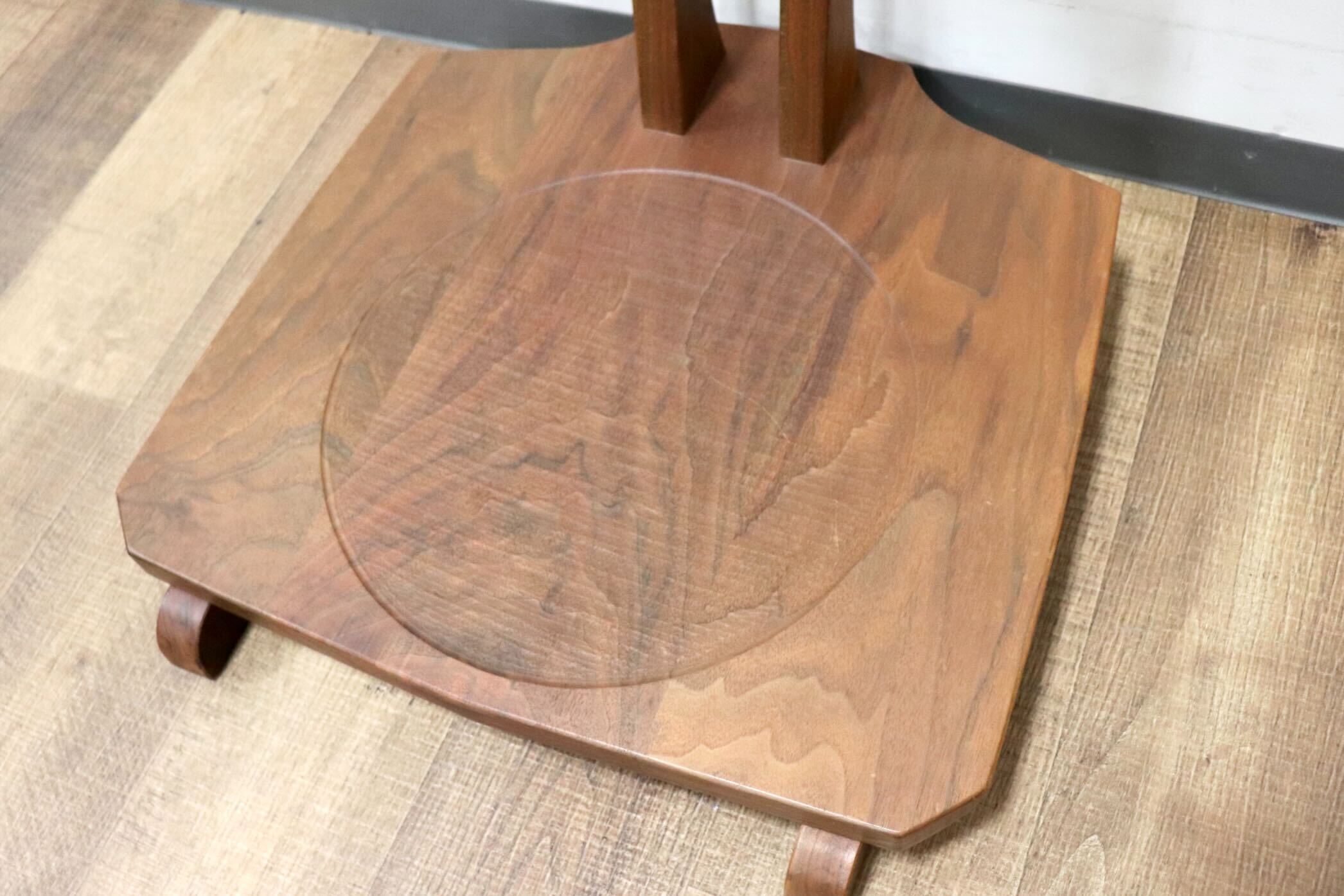 GMHN154D○KEN'S WOOD WORKING / ケンズウッドワーキング 工房家具 回転式 座椅子 座敷椅子 ローチェア 天然木 シンプル ナチュラル モダン