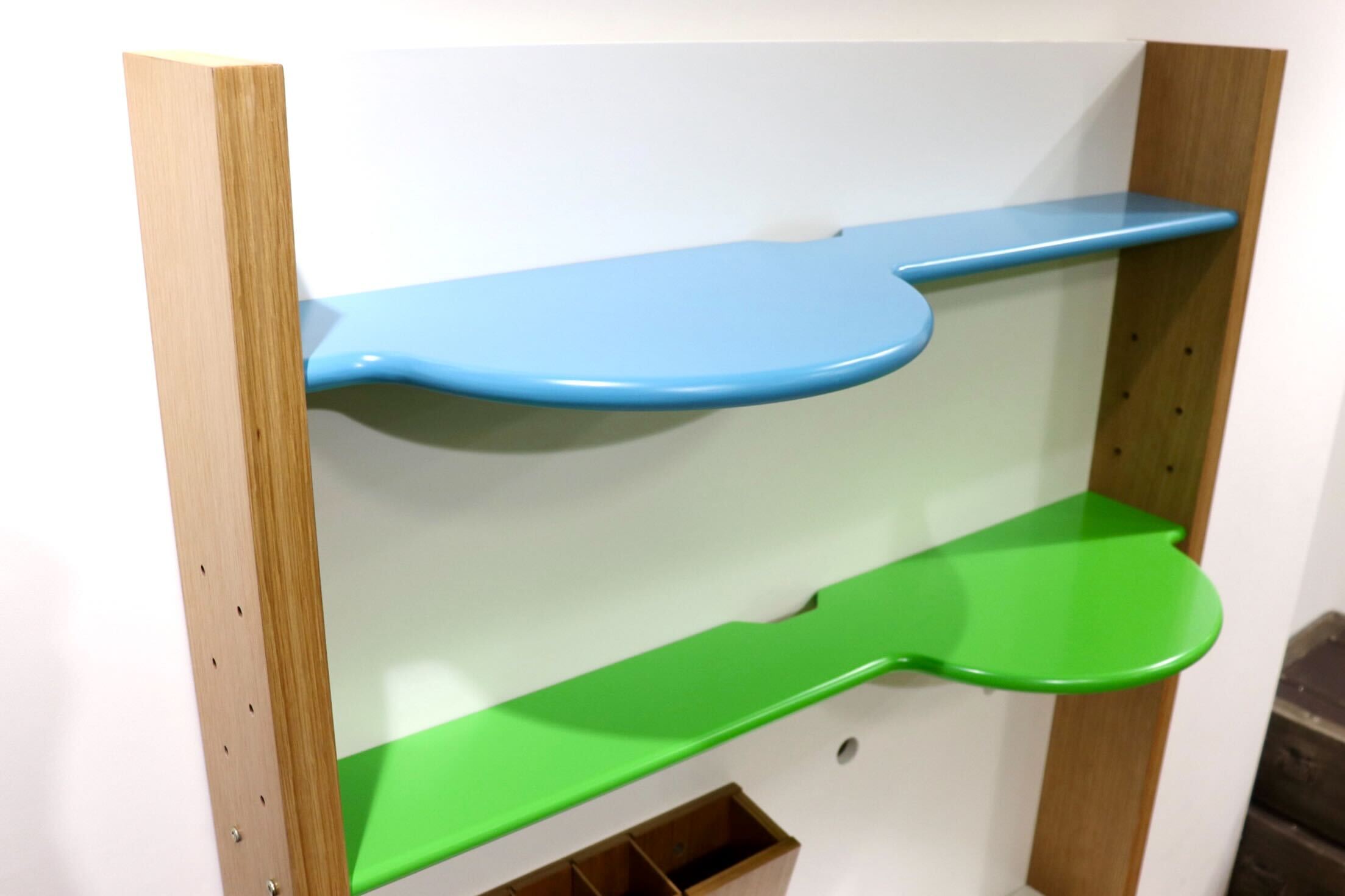 GMHN300B○MARGINAL / マージナル LKS-02 LUCE SHELF シェルフ ラック 飾り棚 什器 子供部屋 ホワイト ナチュラル 北欧スタイル 在庫品