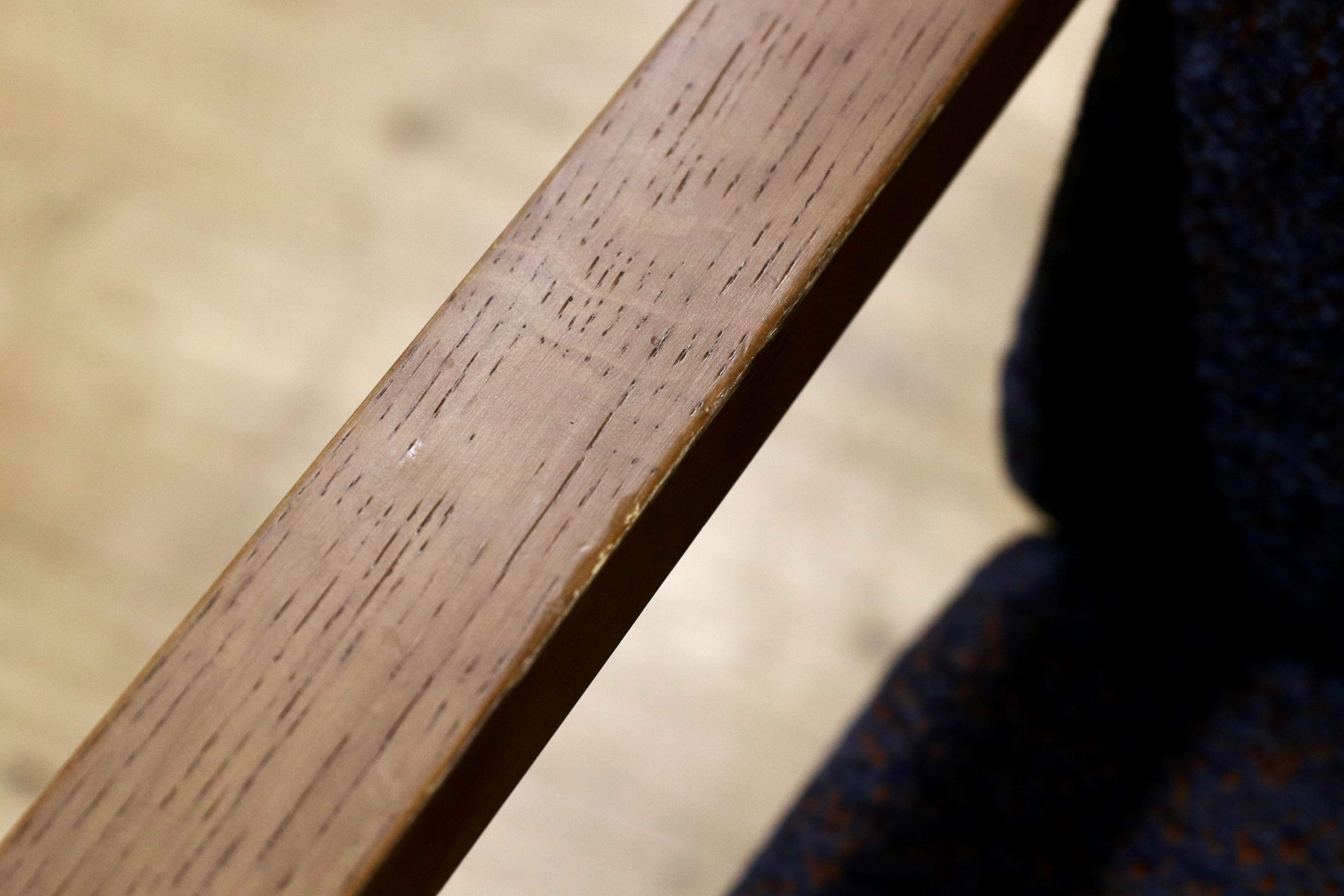 GMHS5A○karimoku / カリモク WU45 1人掛けソファ シングルソファ ラウンジチェア ファブリック オーク材 定価18.8万