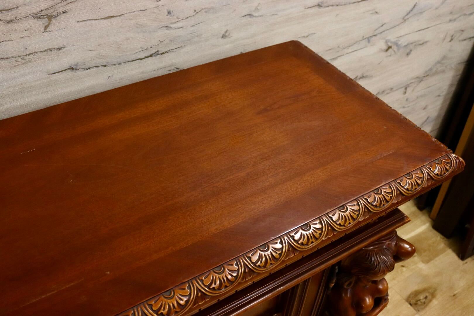 GMIS218○RIO FURNITURE / リオファニチャー イタリア製 最高級 サイドボード リビングボード ロココ クラシック アンティーク 約150万