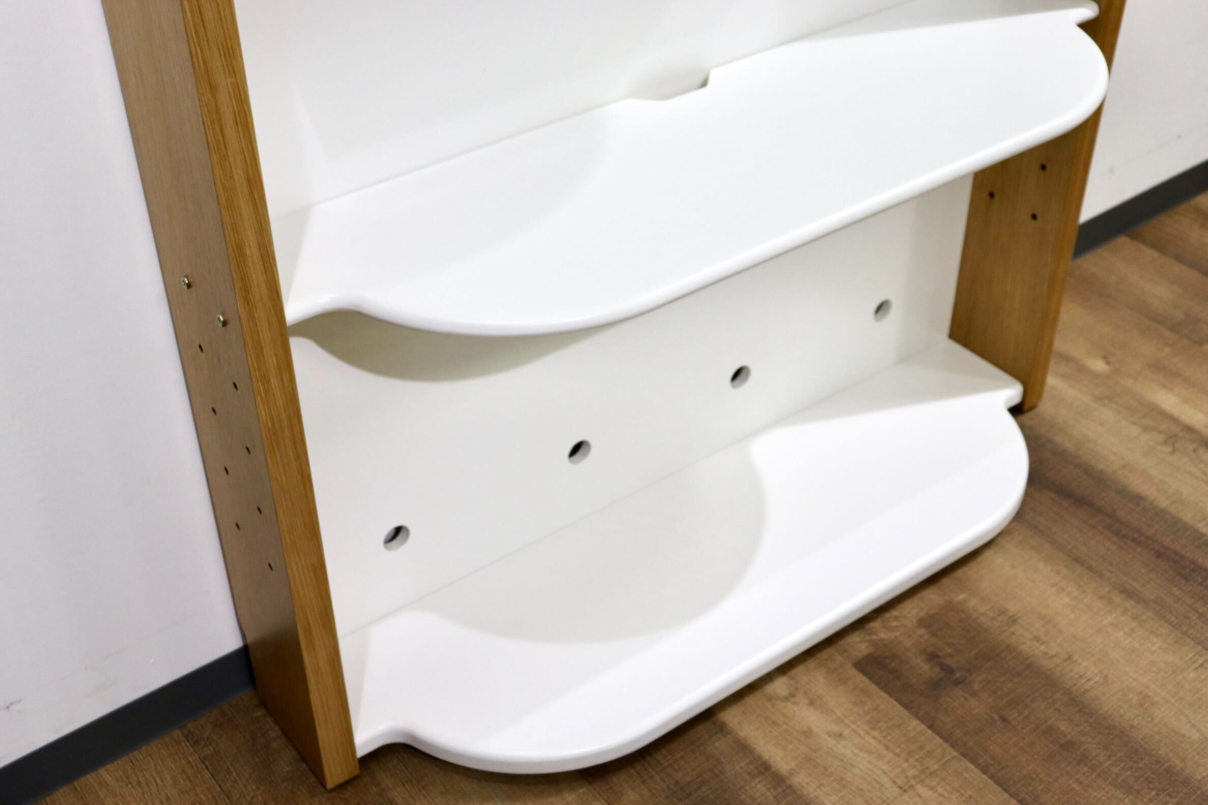 GMHN300B○MARGINAL / マージナル LKS-02 LUCE SHELF シェルフ ラック 飾り棚 什器 子供部屋 ホワイト ナチュラル 北欧スタイル 在庫品