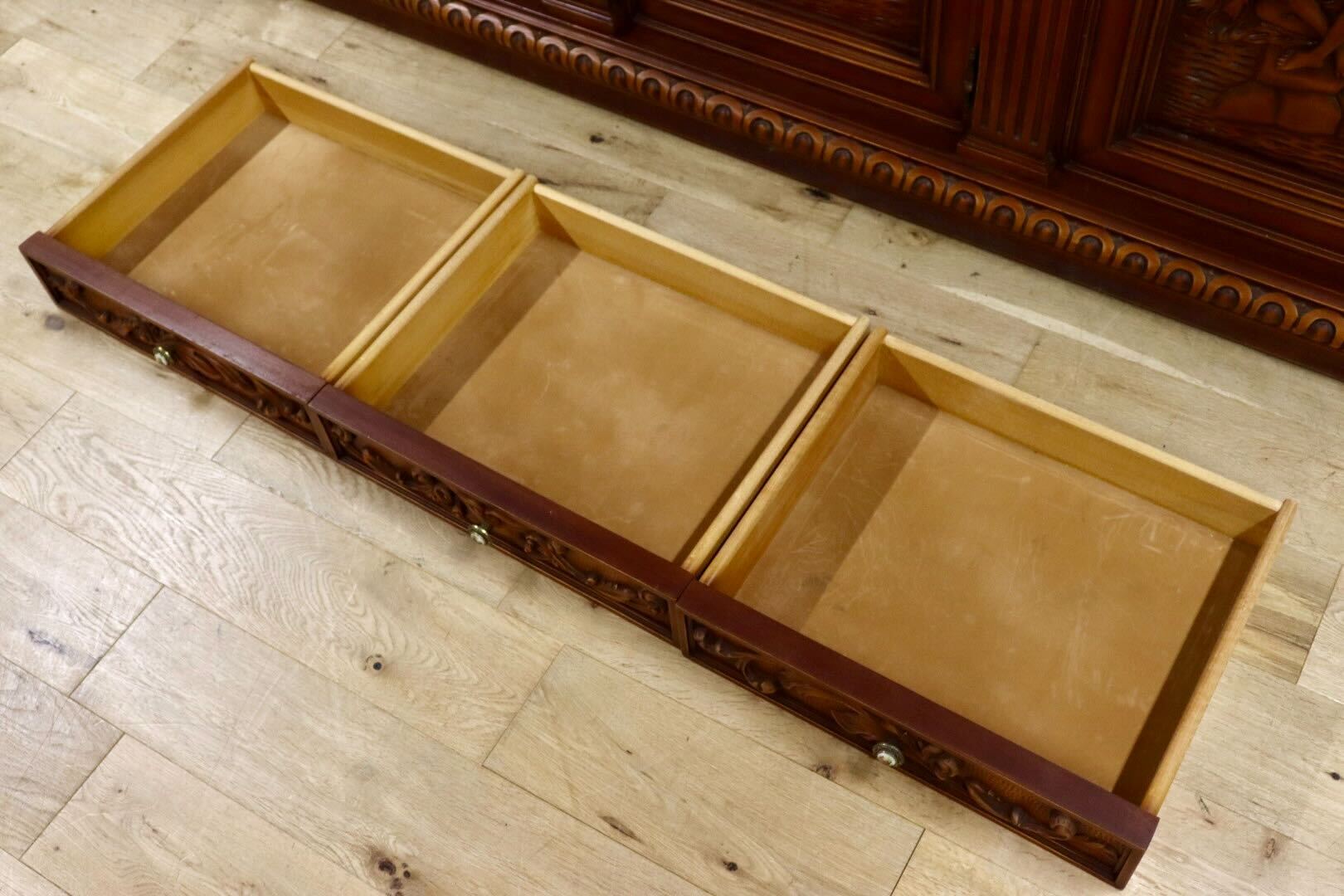 GMIS218○RIO FURNITURE / リオファニチャー イタリア製 最高級 サイドボード リビングボード ロココ クラシック アンティーク 約150万