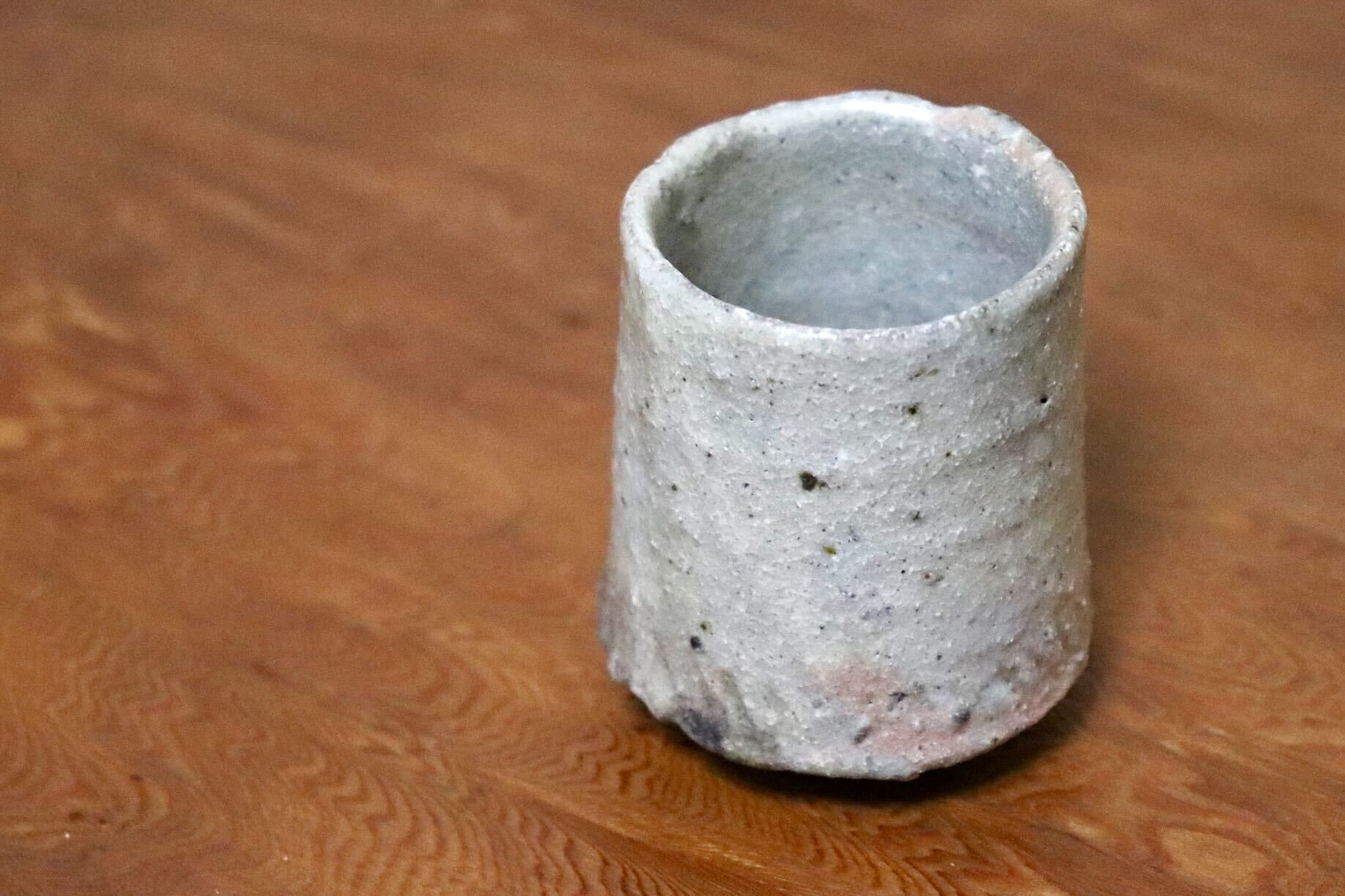 GMIO436C○千代市陶房 清水万佐年 丹波焼 ぐい呑み 酒器 陶器 丹波篠山 伝統工芸 未使用