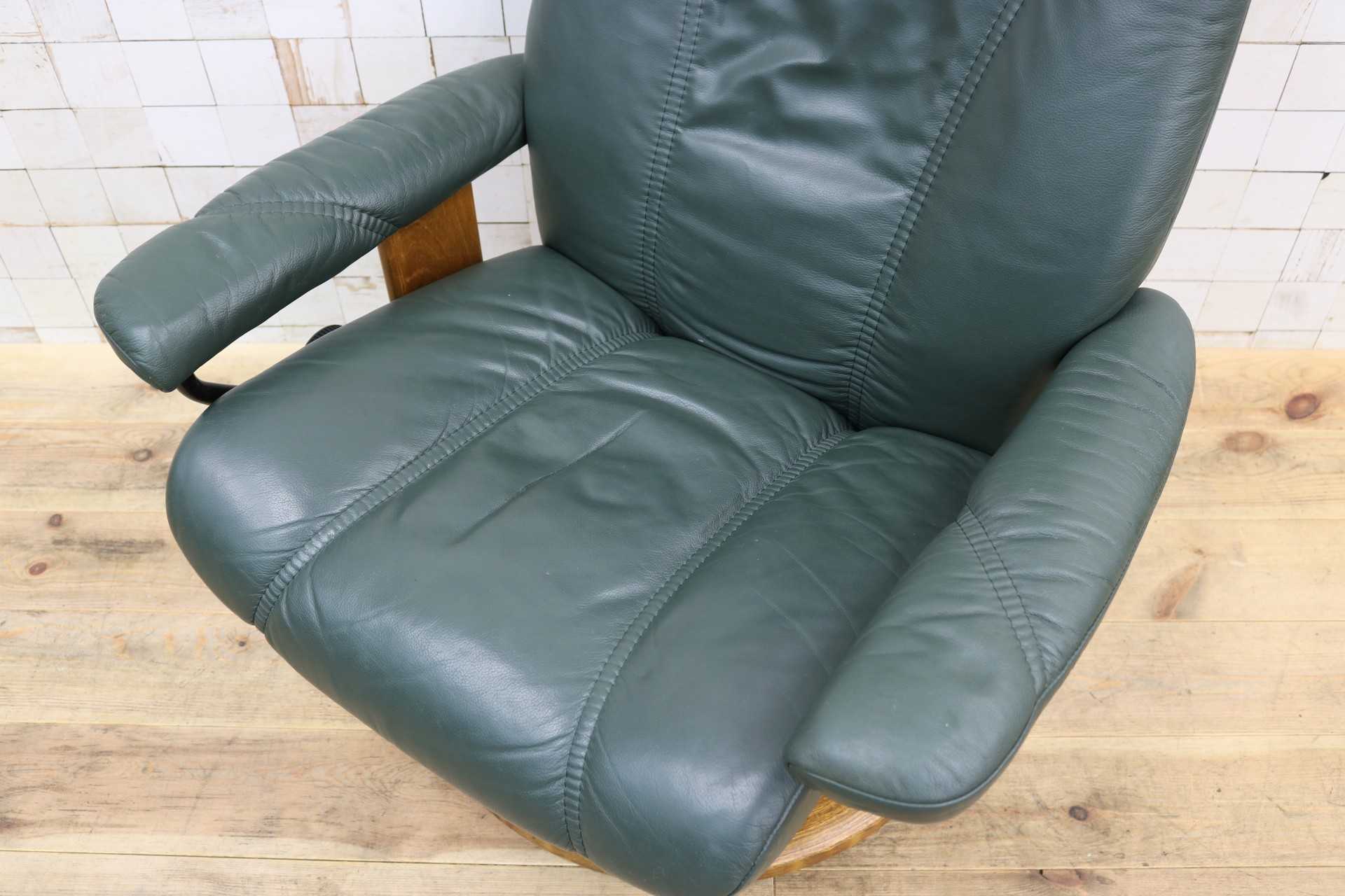 GMIN3〇EKORNES / エコーネス ストレスレス リクライニングチェア コンサル 本革 北欧 ノルウェー 椅子 シングルソファ