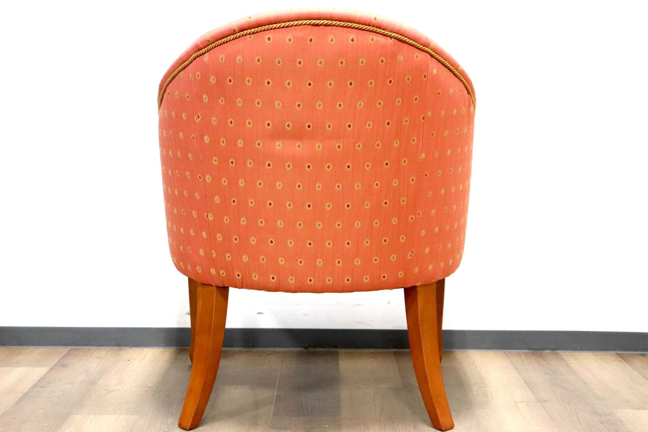 GMHK213○西洋アンティーク 1人掛けソファ シングルソファ アームチェア ファブリック モダン クイーンアン様式 クラシック ヨーロピアン