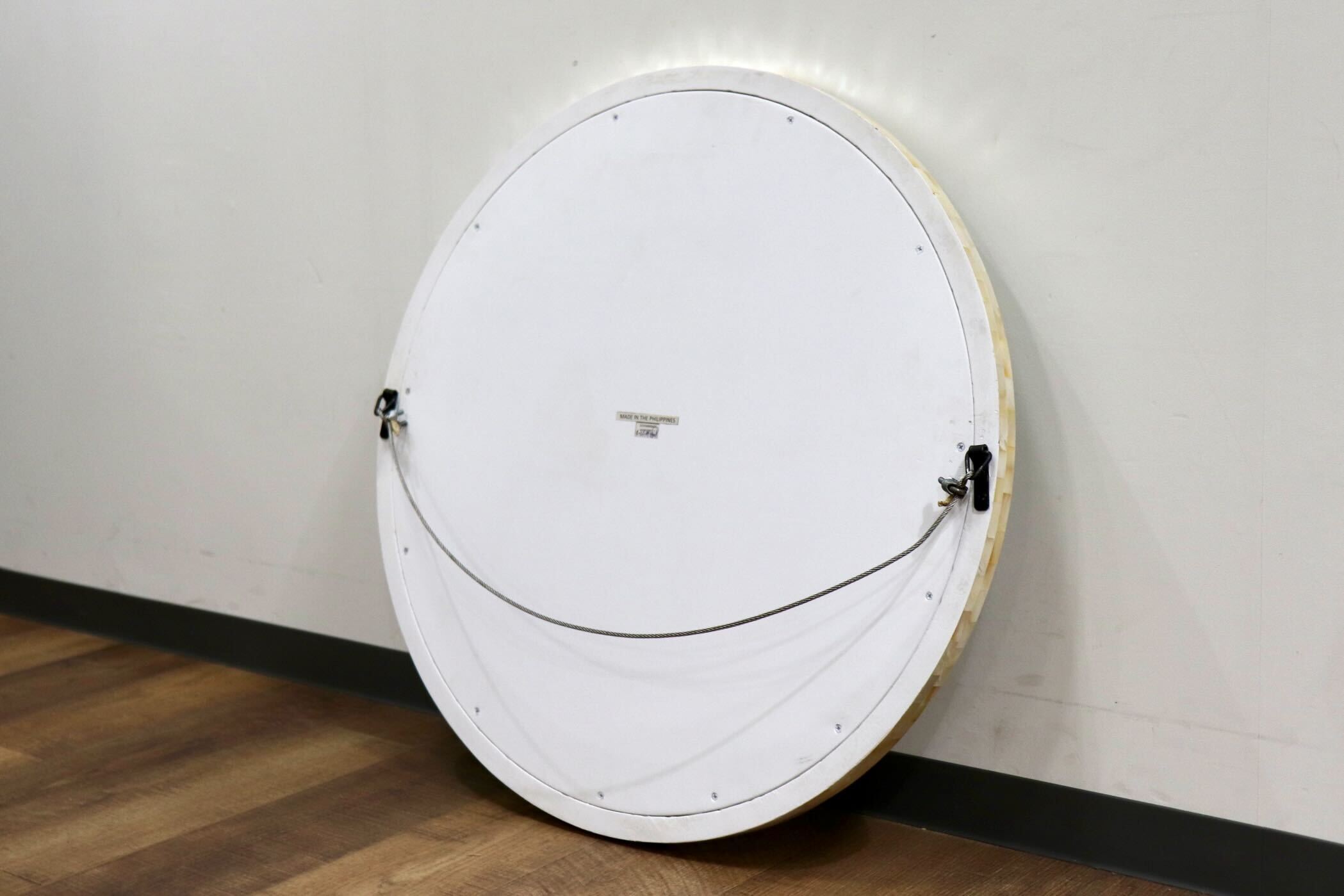 GMHK843○ASPLUND / アスプルンド パールミラー 壁掛けミラー ウォールミラー 鏡 姿見 ミラー 定価約7.3万 展示品