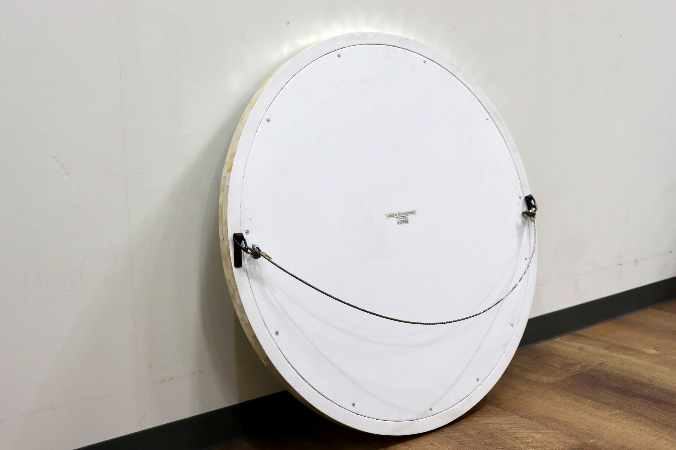 GMHK843○ASPLUND / アスプルンド パールミラー 壁掛けミラー ウォールミラー 鏡 姿見 ミラー 定価約7.3万 展示品