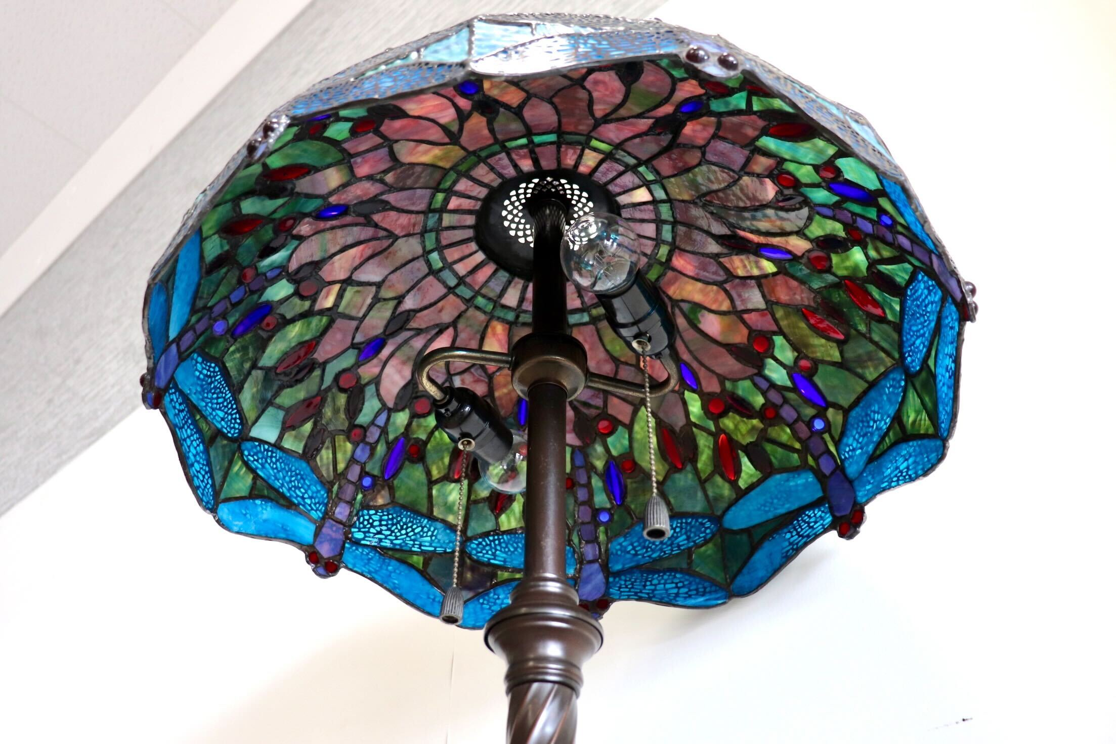 GMIO292A○照明 ステンドグラス フロアライトランプ アンティーク クラシック レトロ ※発送不可