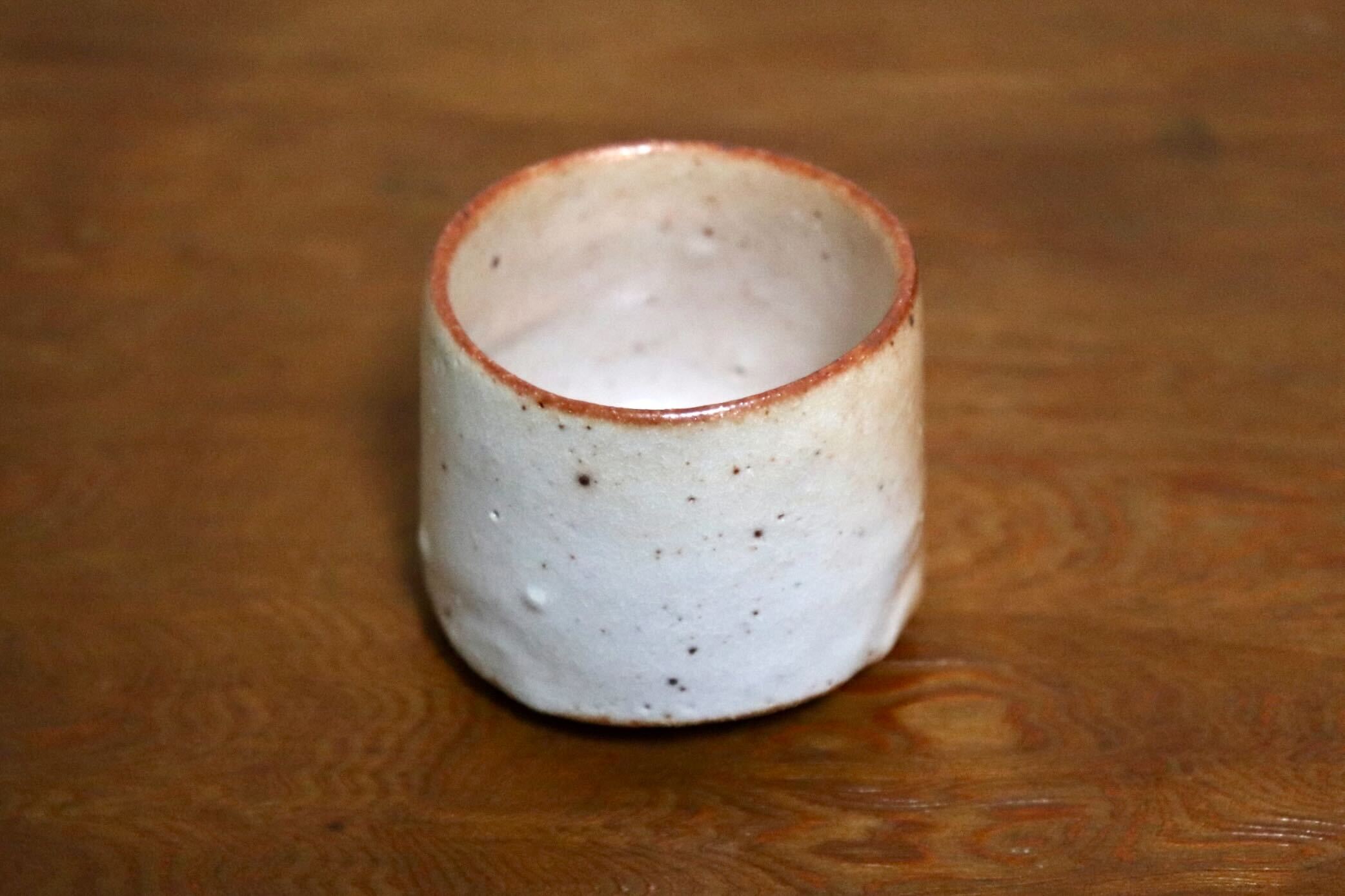 GMIO437A○千代市陶房 清水万佐年 丹波焼 ぐい呑み 酒器 陶器 丹波篠山 伝統工芸 未使用