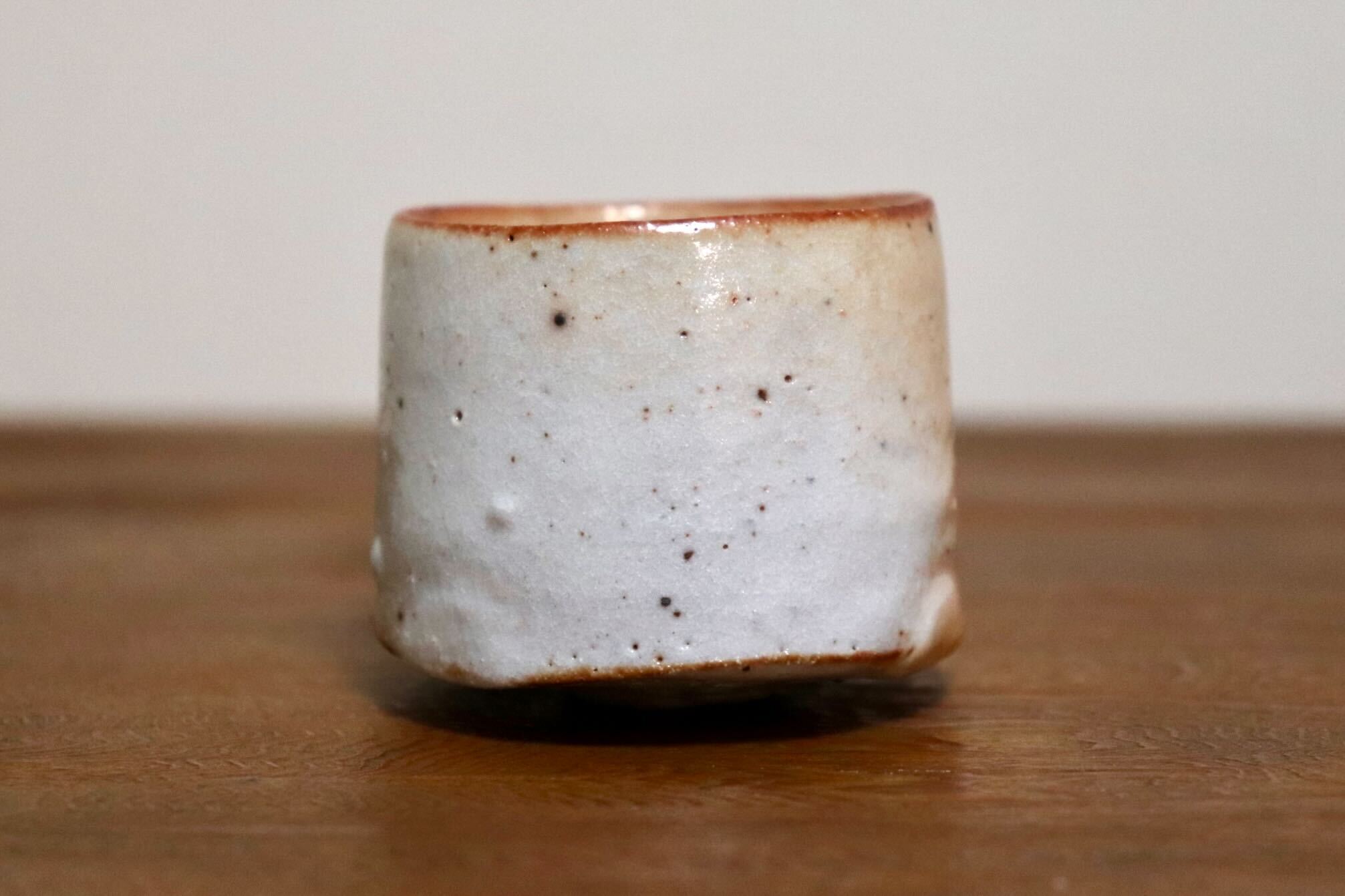 GMIO437A○千代市陶房 清水万佐年 丹波焼 ぐい呑み 酒器 陶器 丹波篠山 伝統工芸 未使用