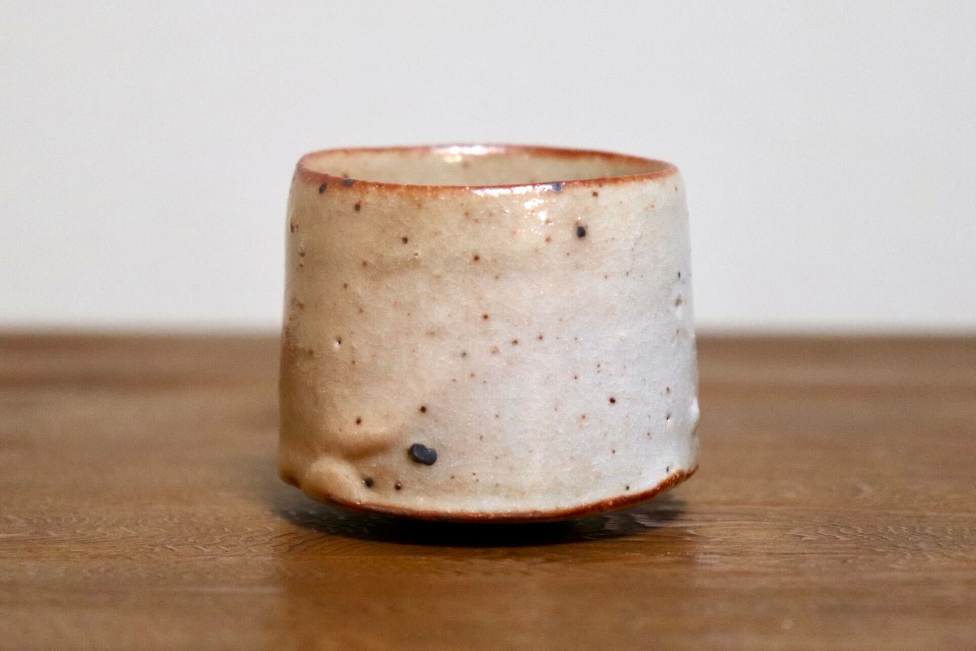 GMIO437A○千代市陶房 清水万佐年 丹波焼 ぐい呑み 酒器 陶器 丹波篠山 伝統工芸 未使用