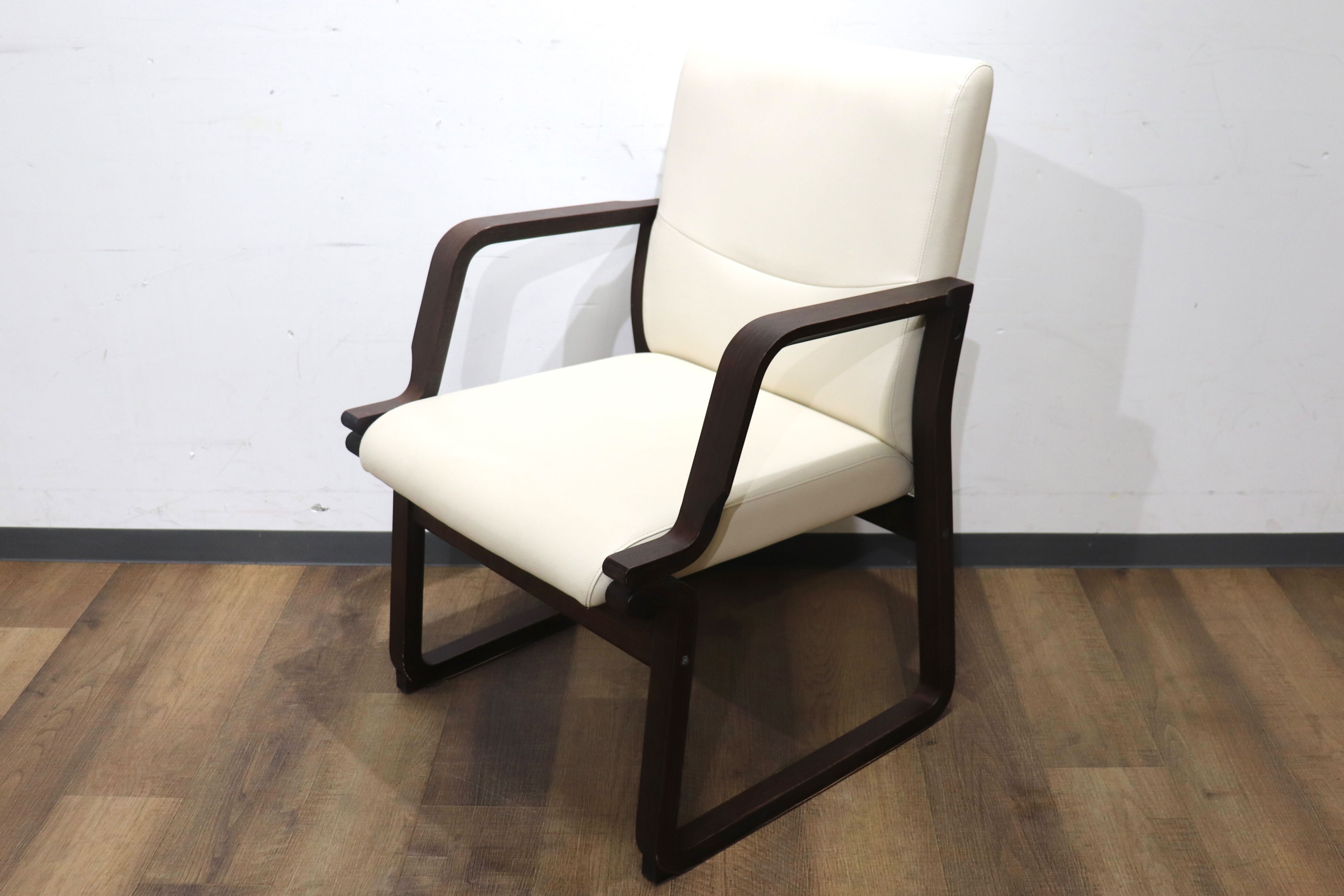 GMHN244C○karimoku / カリモク Direttore ディレトーレ リクライニングチェア ダイニングチェア アームチェア 合皮 国産家具